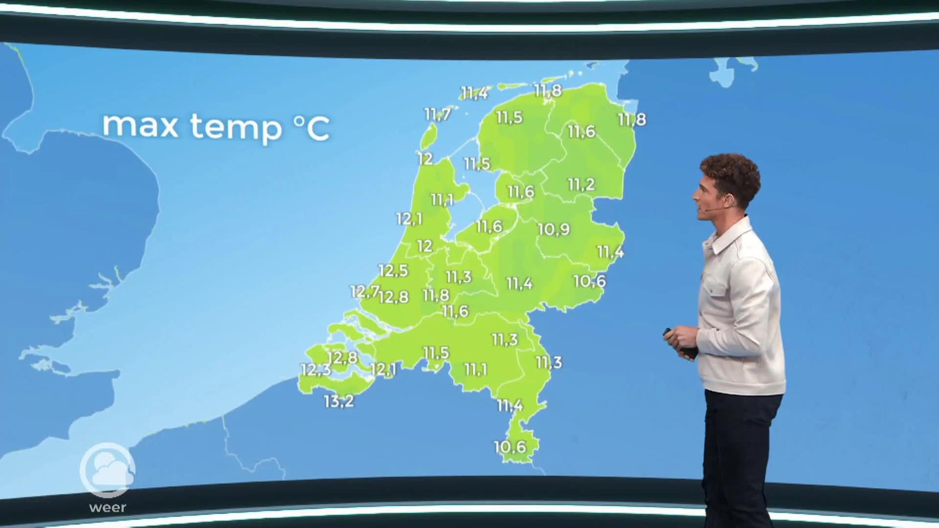 Weerbericht zondagavond 15 oktober 2023