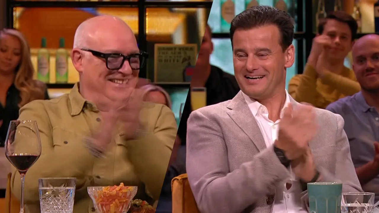 René en Wilfred klappen mee na speech van Sophie Hermans: 'Ik ben Sophie Hermans!'