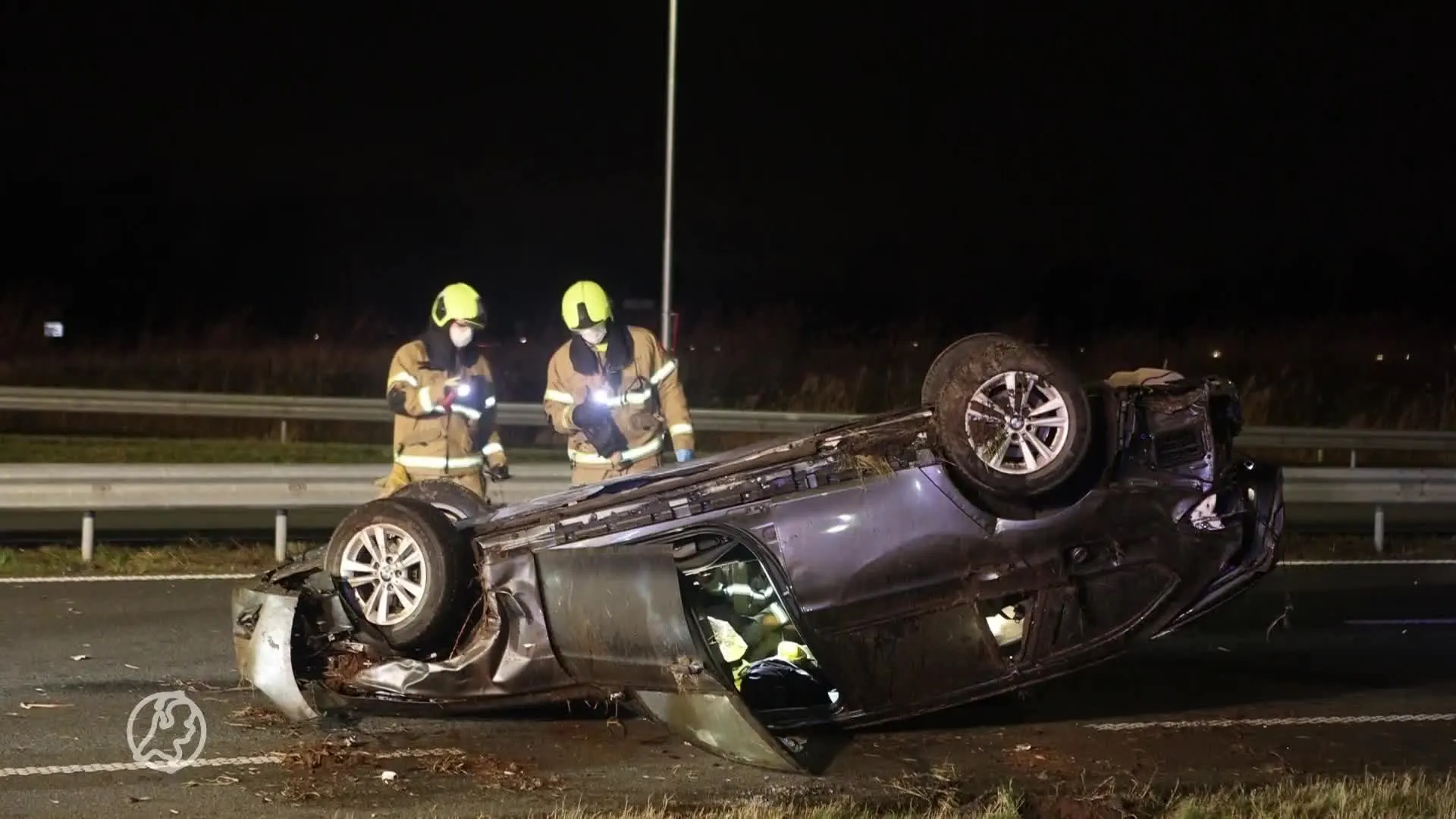 Vijf gewonden onder wie twee kinderen na ernstig ongeluk N279