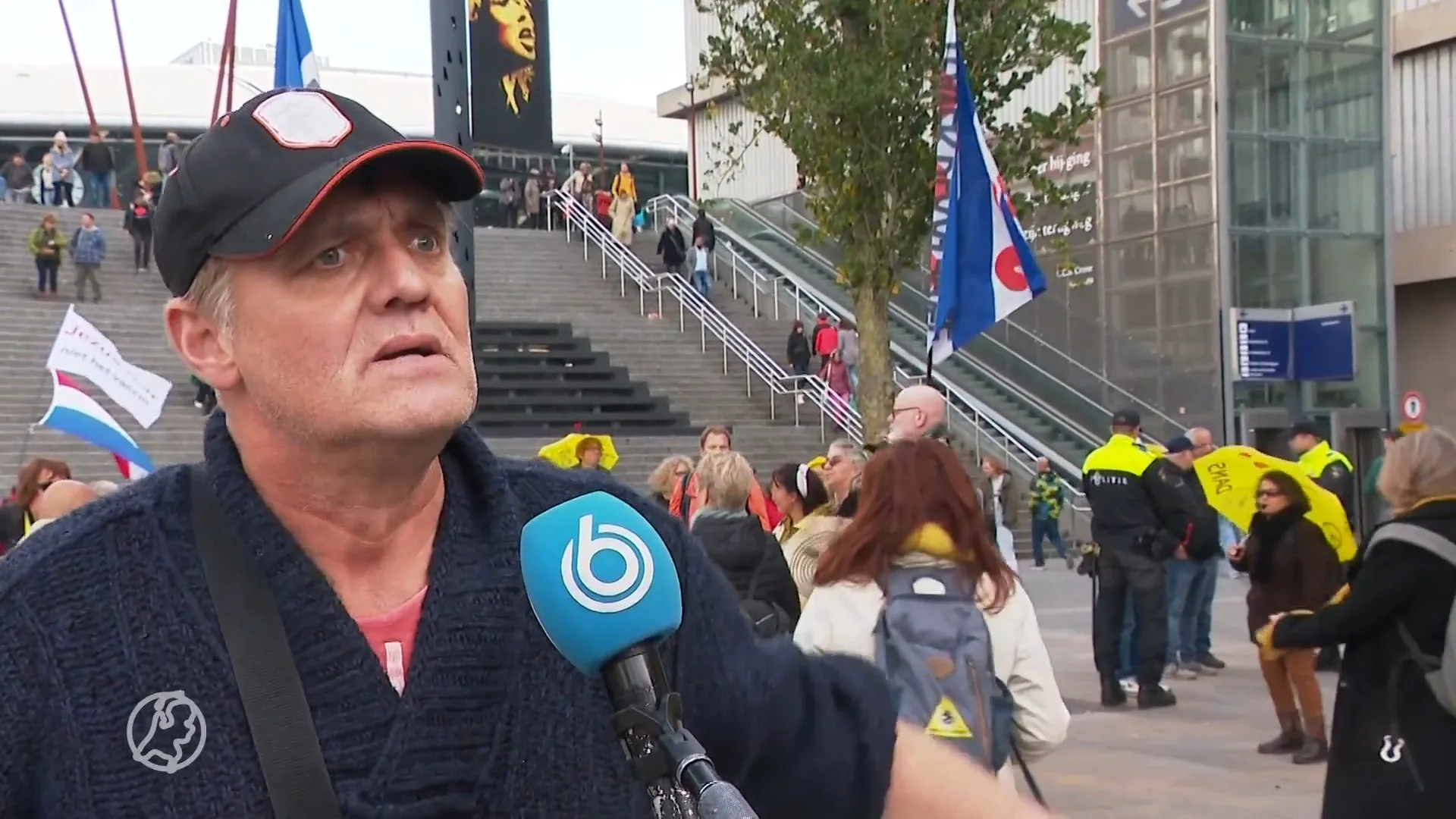 Honderden demonstranten Nederland in Verzet op de been in Utrecht: 'We gaan China achterna'