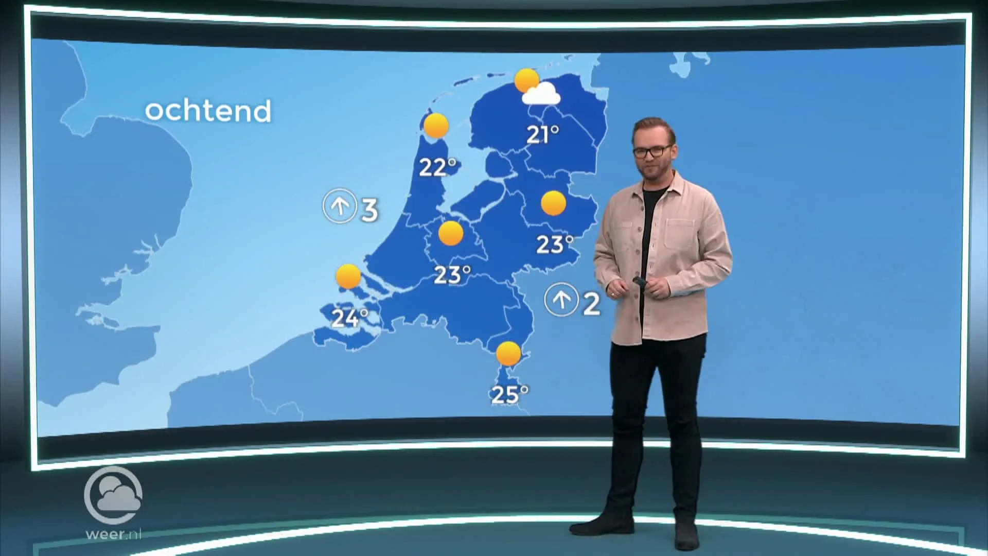 Weerbericht maandag 18 juli 2022