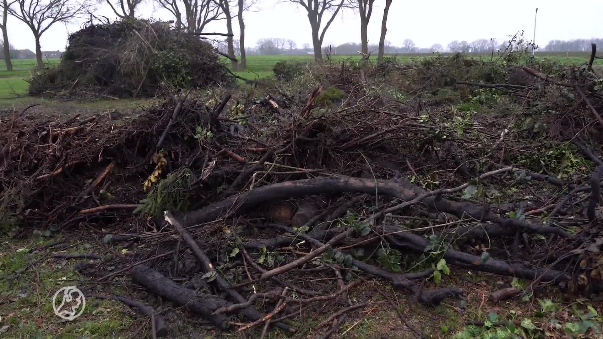 Paasvuur te vroeg aangestoken in Drenthe: 'Pasen begint verschrikkelijk'