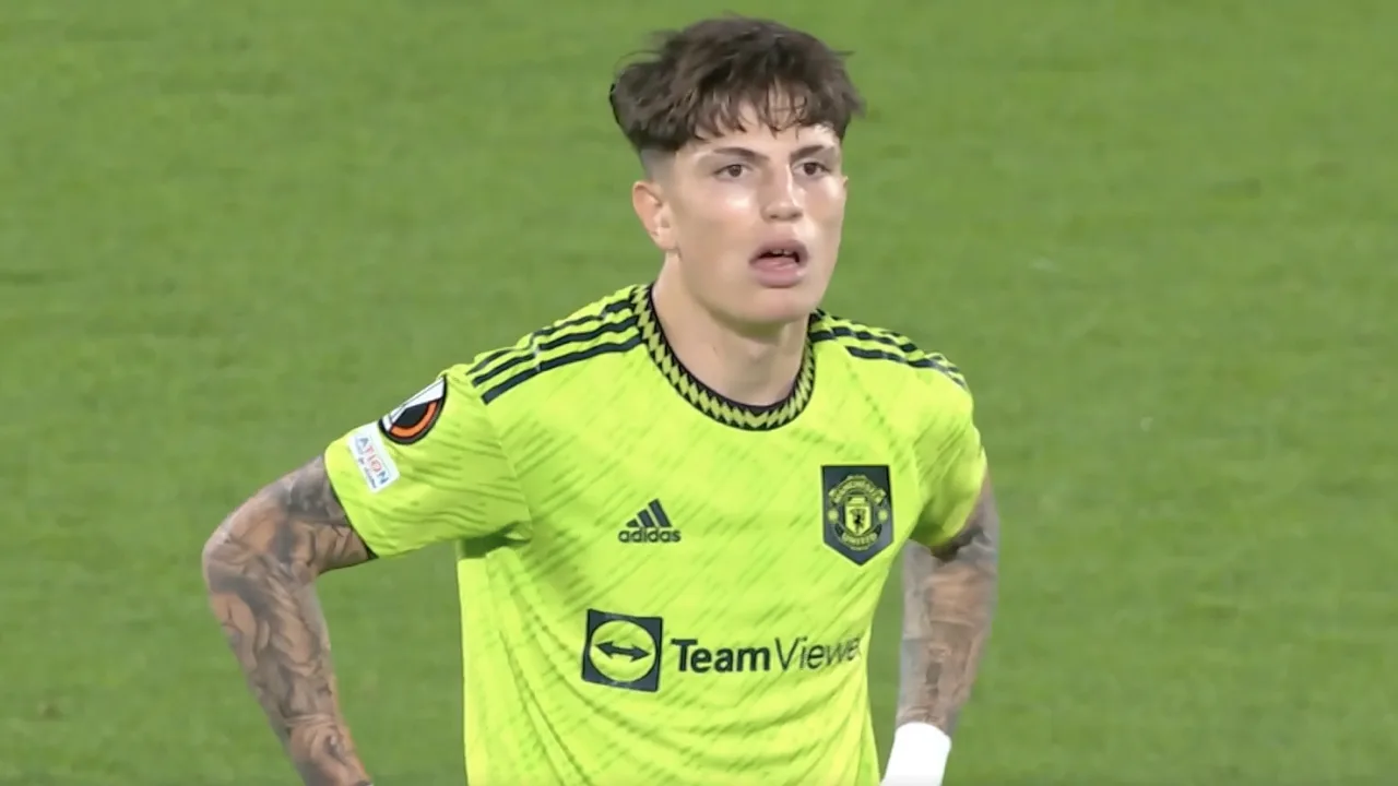 VIDEOGOAL: Real Sociedad - Manchester United (Garnacho) 0-1