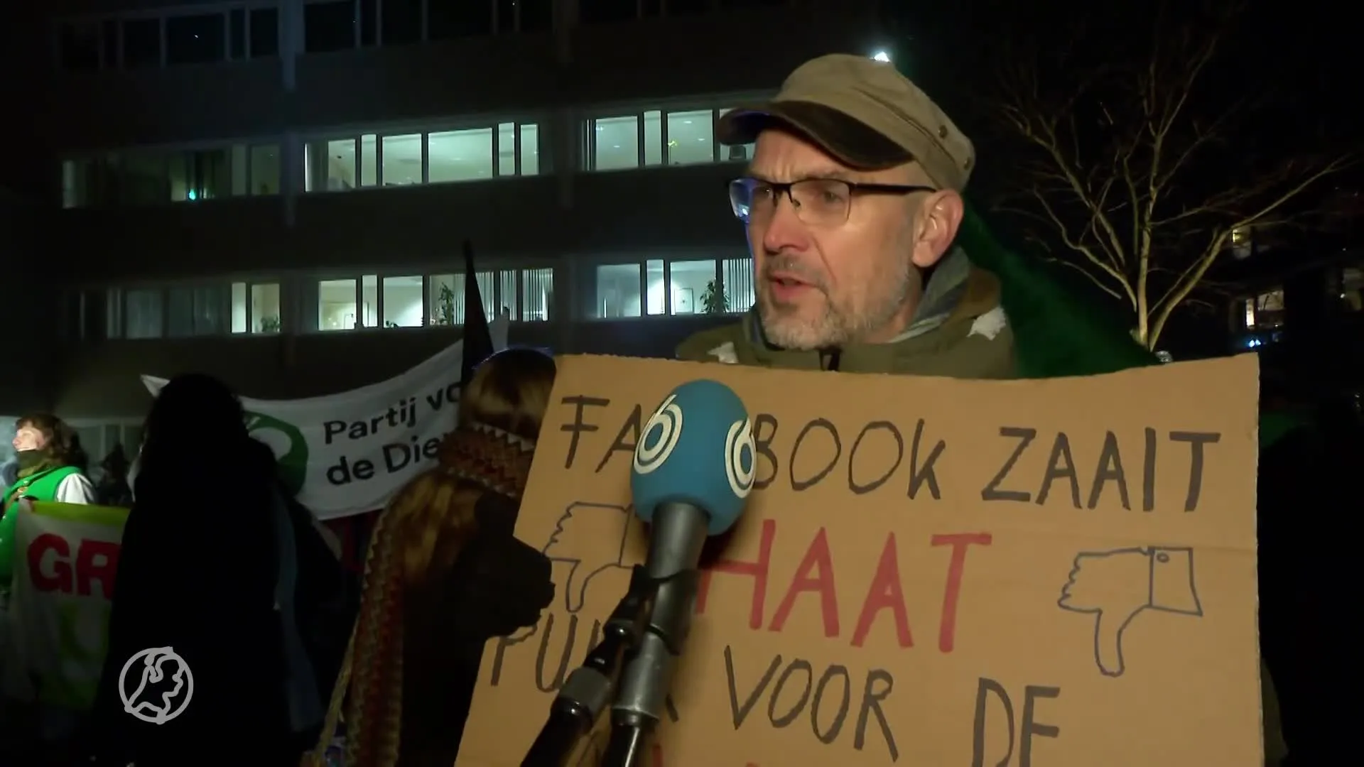 Luid protest om mogelijke komst datacenter Facebook naar Zeewolde