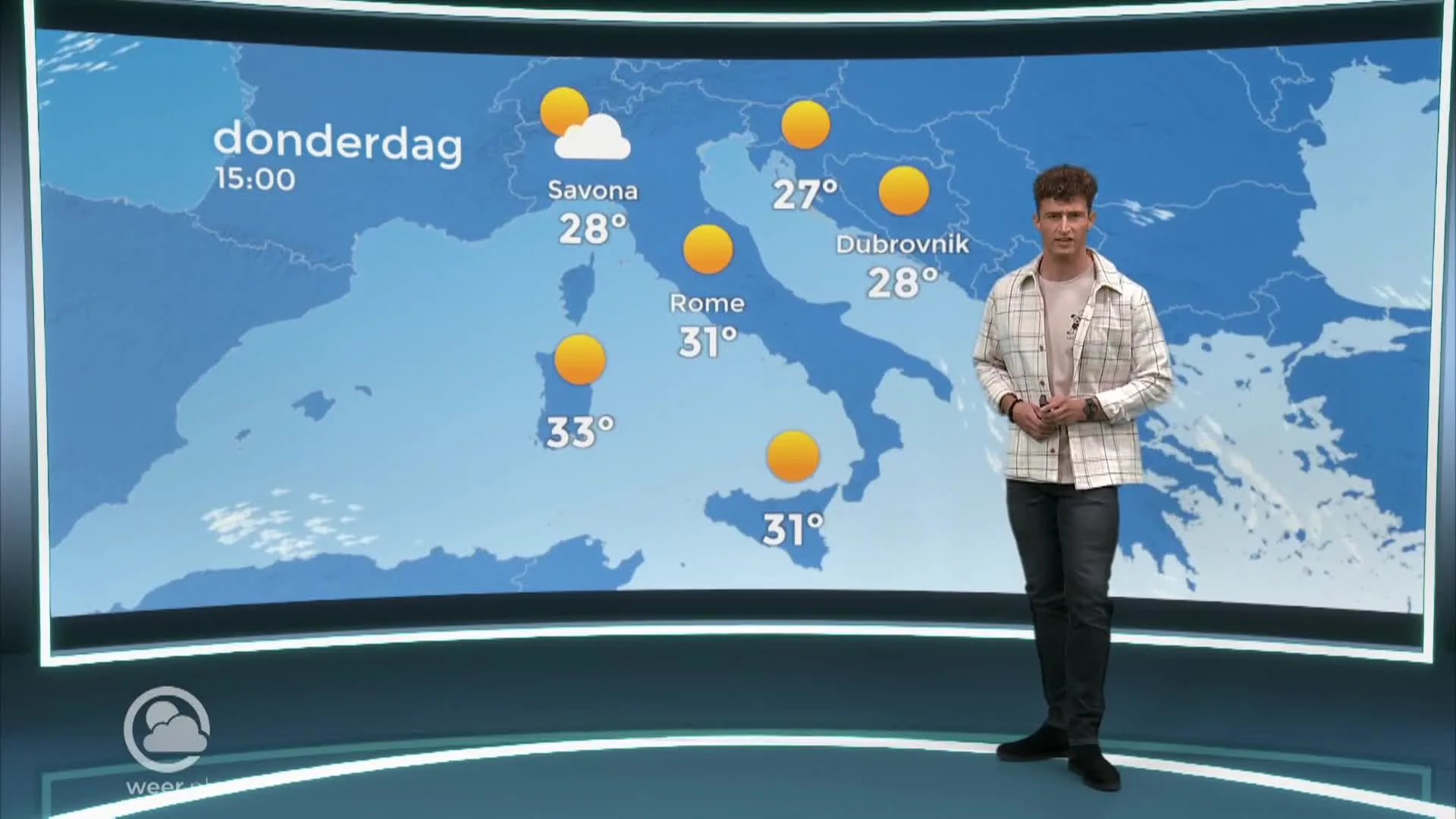 Weerbericht donderdag 27 juli 2023