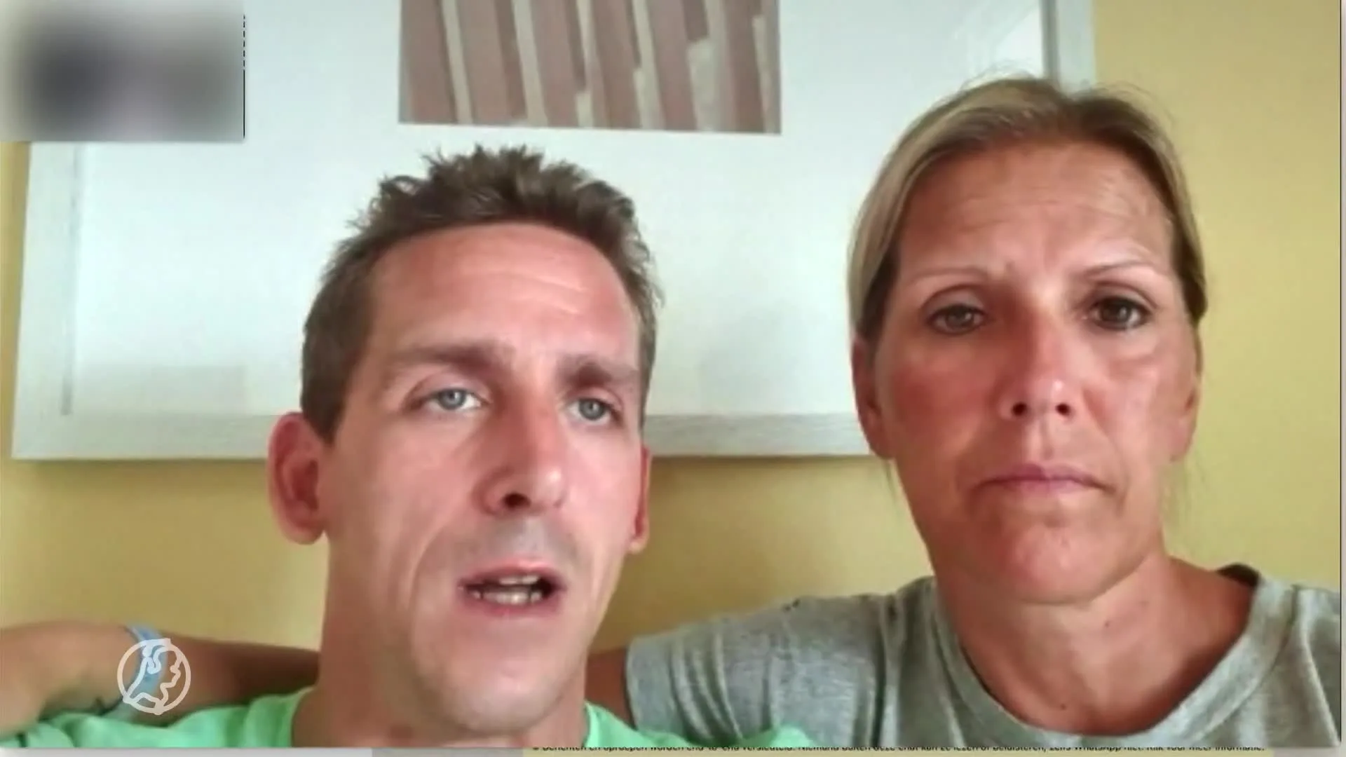 Dimi en Cindy zagen dak op baby vallen op Mallorca: 'Gekreun ging door merg en been'