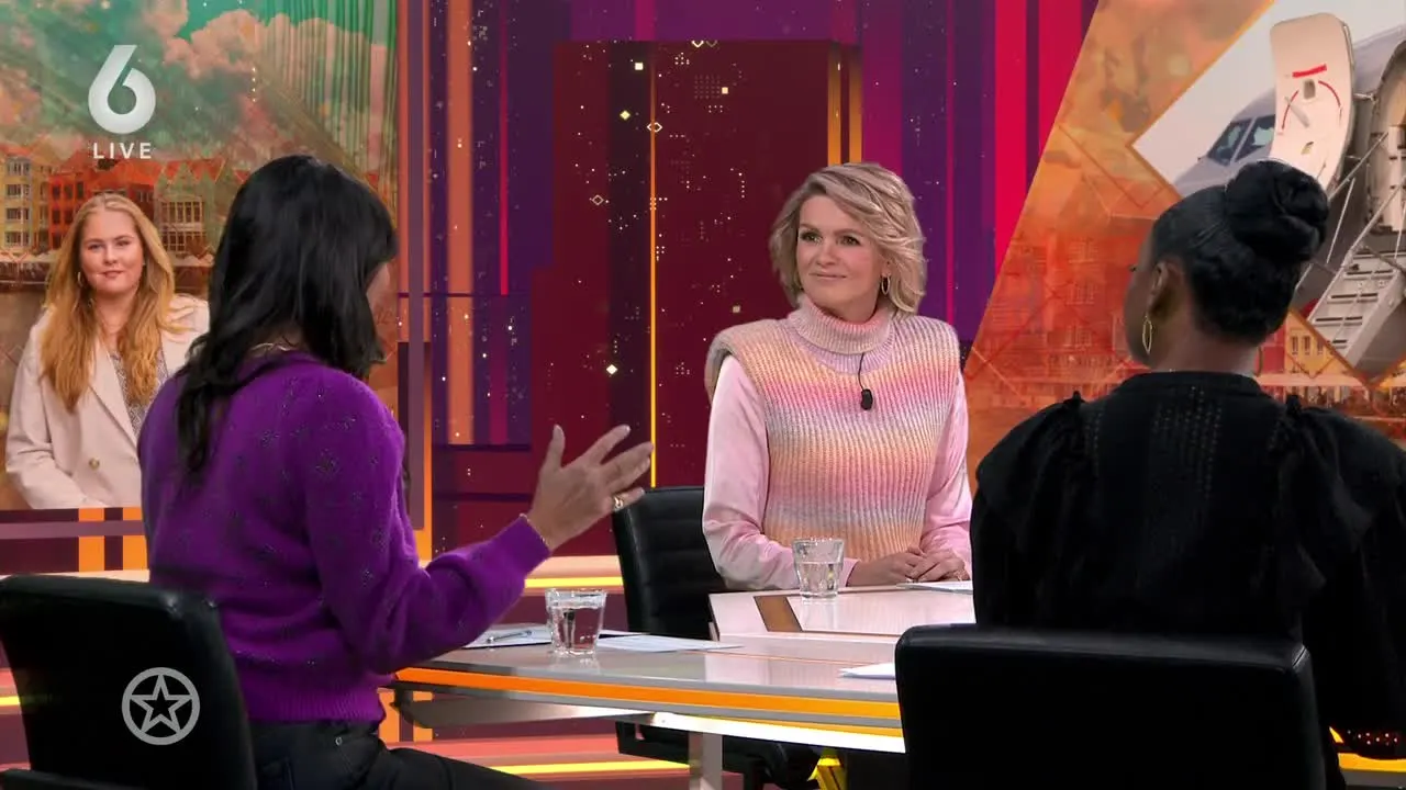 Prinses Amalia haar eerste officiële bezoek