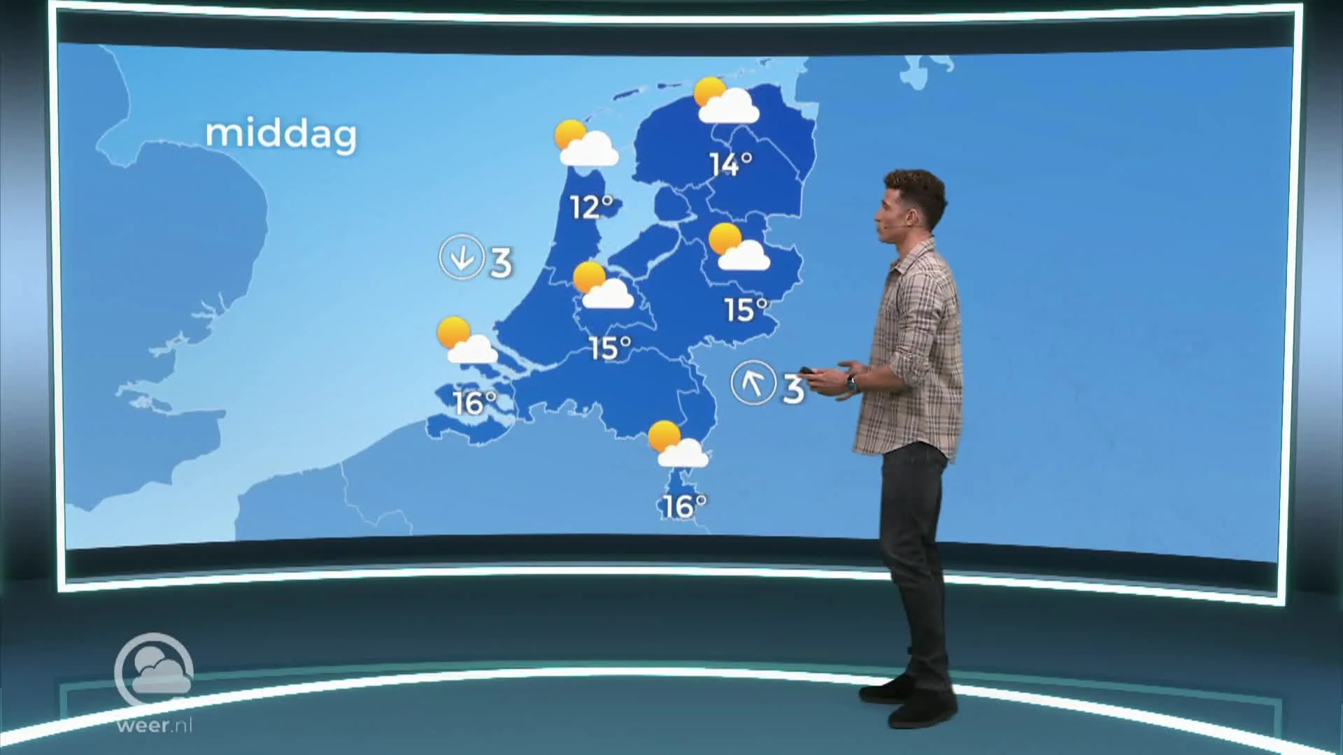 Weerbericht zondag 9 april 2023