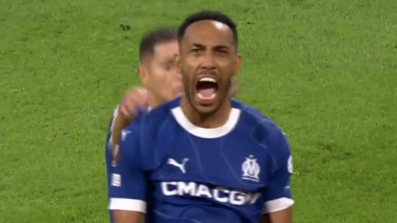 VIDEOGOAL: Ajax - Olympique Marseille 3-3 (Aubameyang)