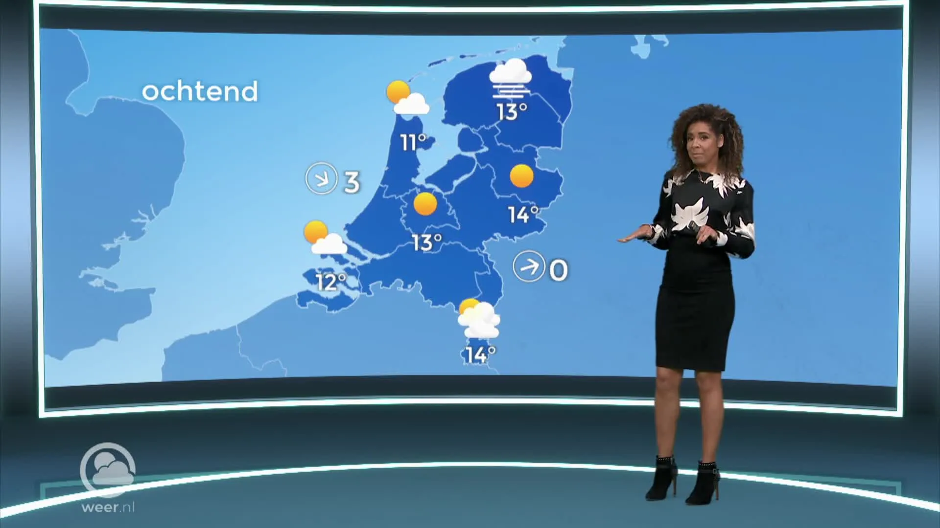 Weerbericht donderdag 14 april