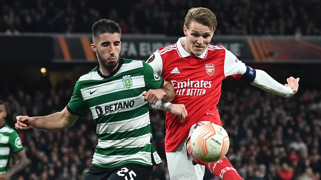 SAMENVATTING: Arsenal - Sporting CP (Achtste finale Europa League)
