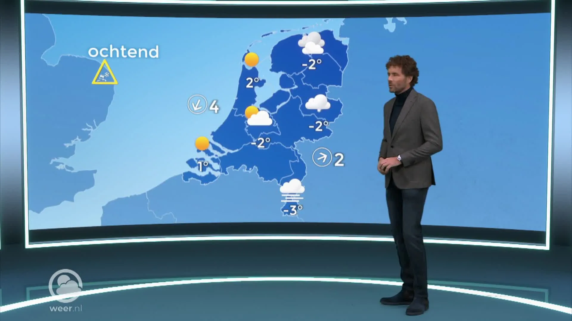 Weerbericht vrijdag 16 december 2022