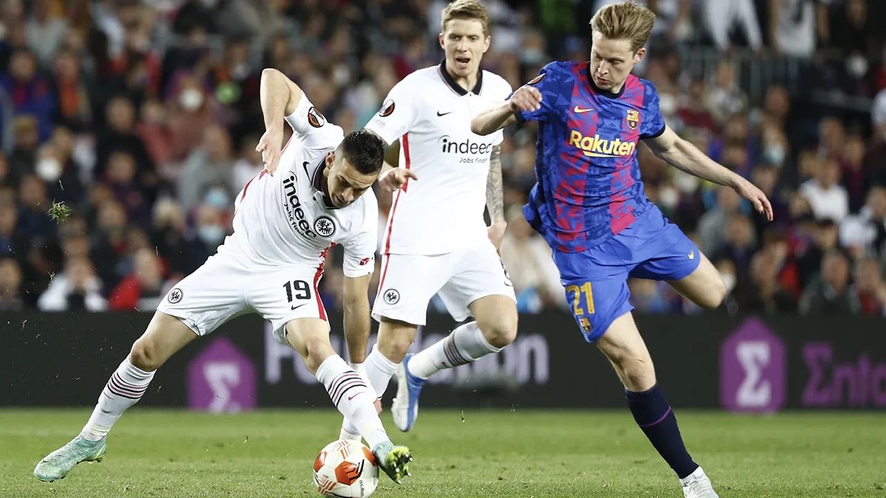 SAMENVATTING: FC Barcelona - Eintracht Frankfurt (Kwartfinale Europa League)