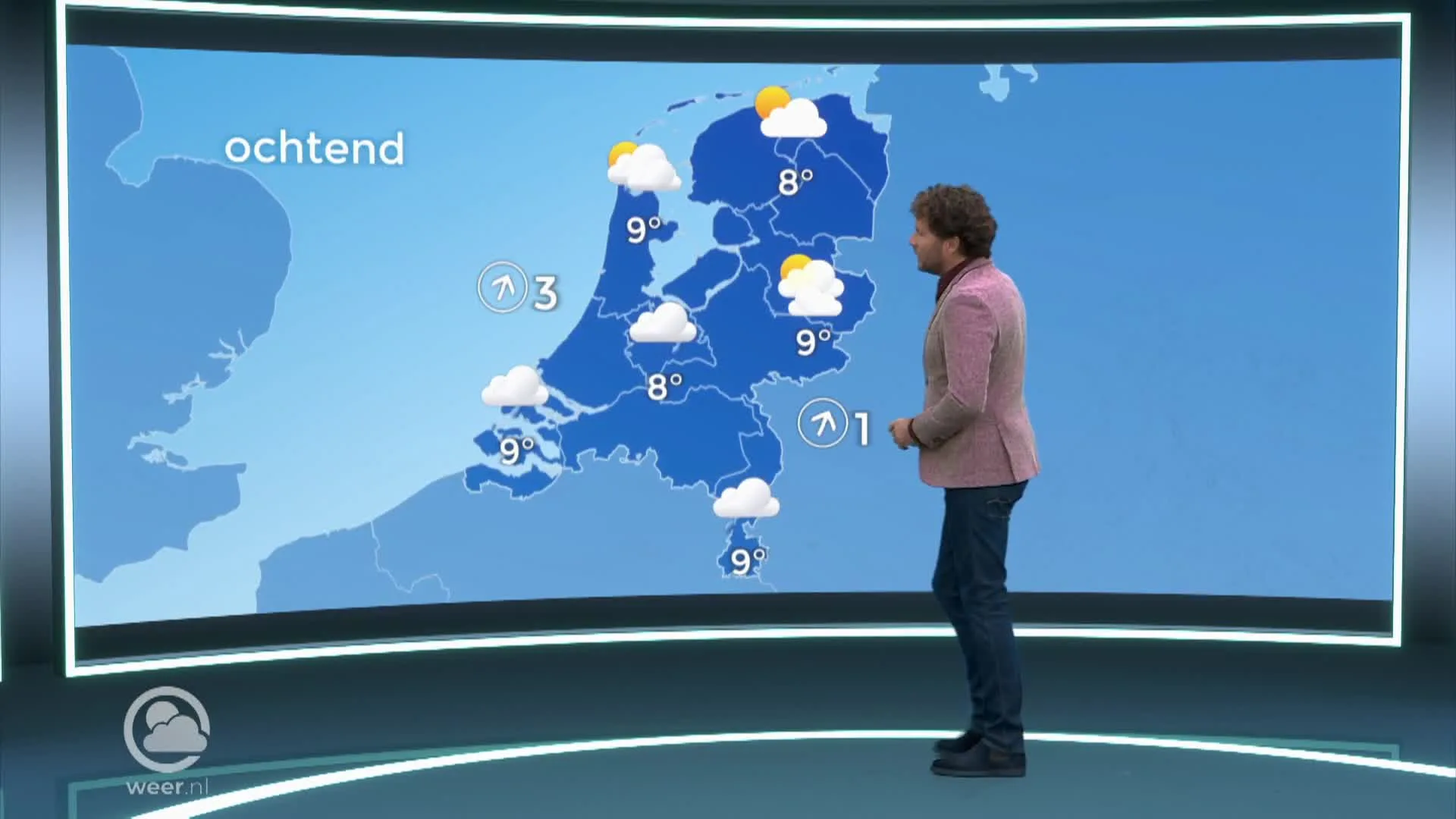 Weerbericht dinsdag 2 november 2021
