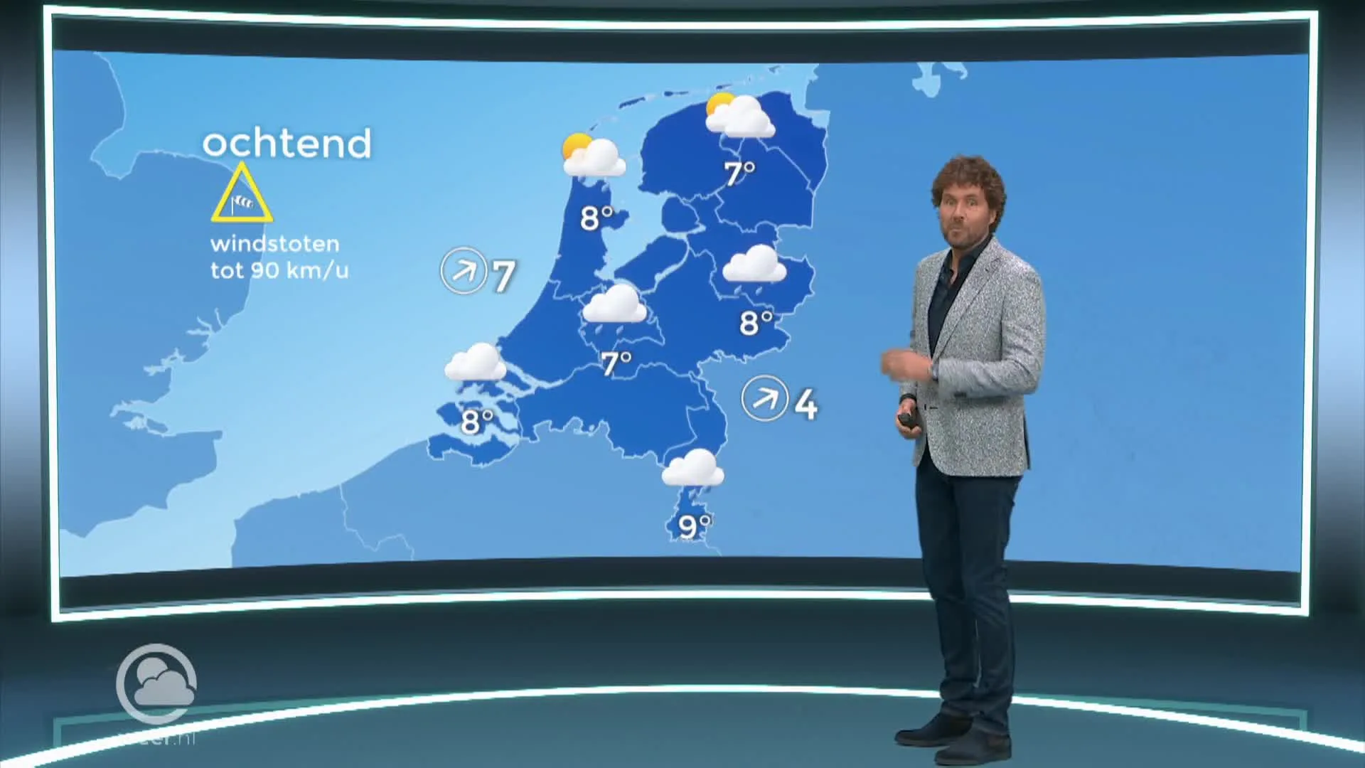 Weerbericht donderdag 7 april