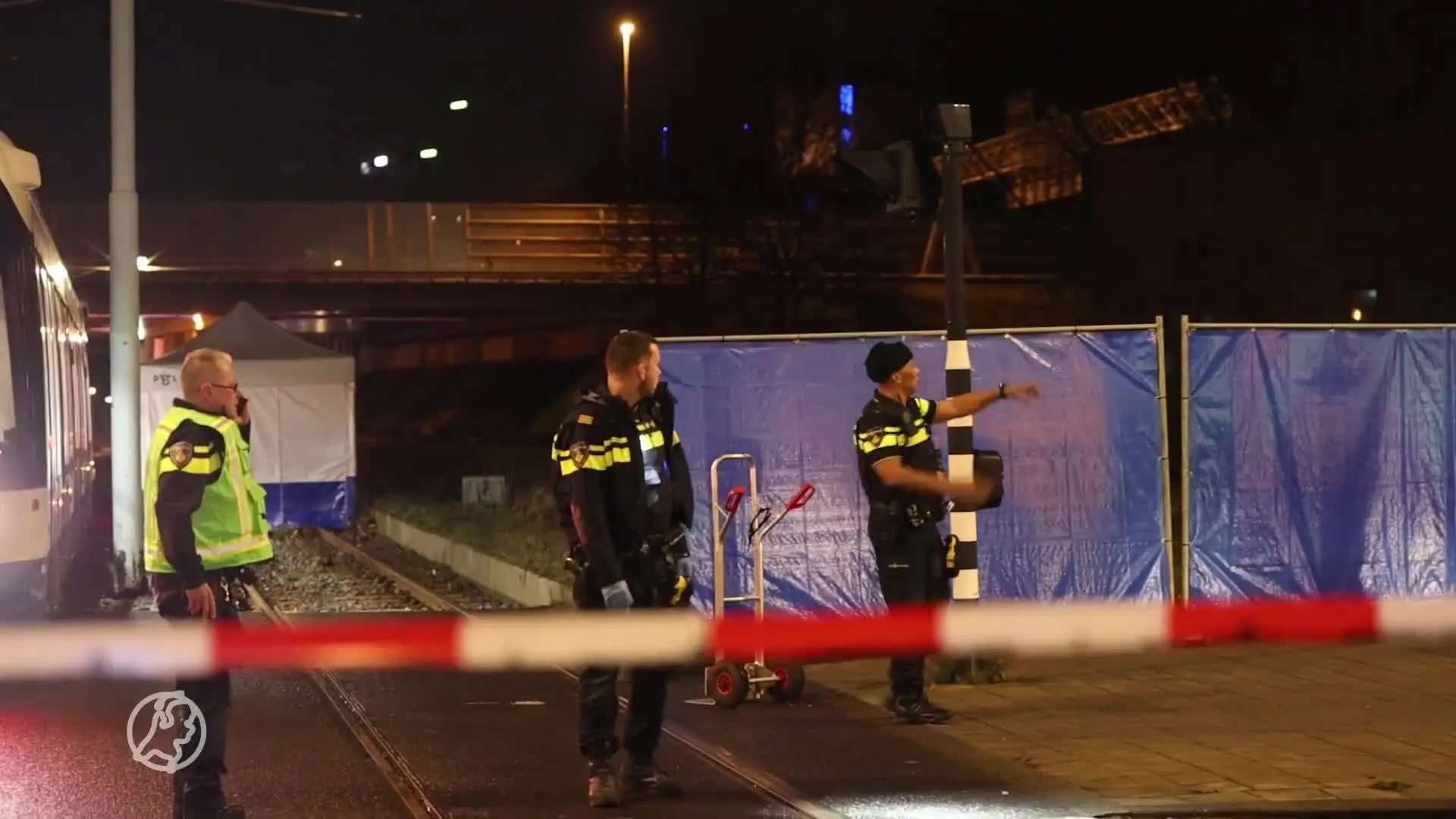 Voetganger overleden na ongeval met tram in Amsterdam
