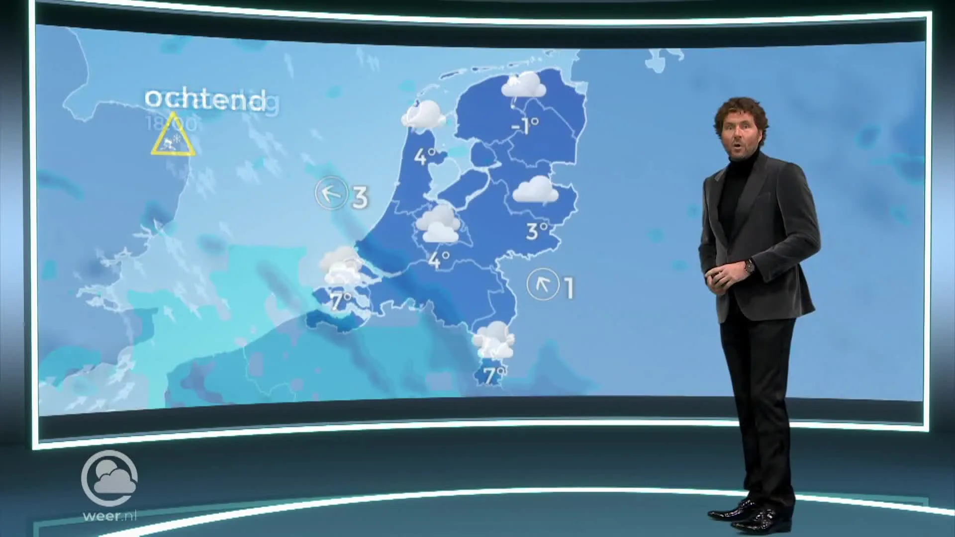 Weerbericht maandag 27 december 2021