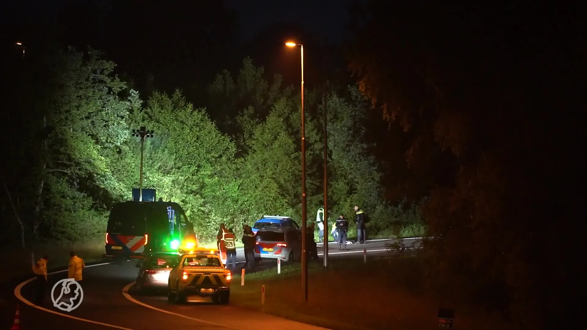 Marechaussee lost waarschuwingsschoten bij aanhouding op A50