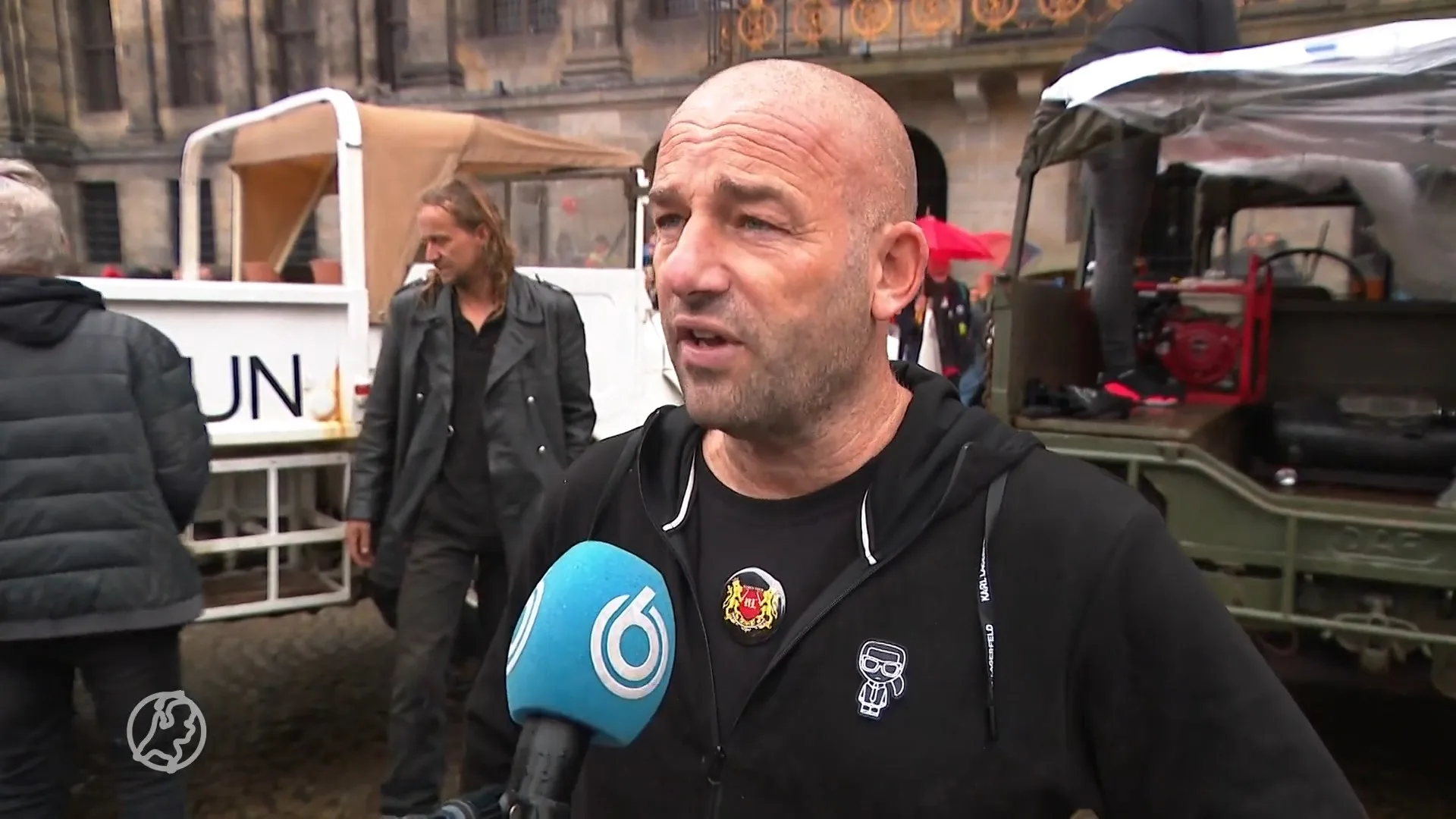 25.000 mensen betogen in Amsterdam tegen coronaregels