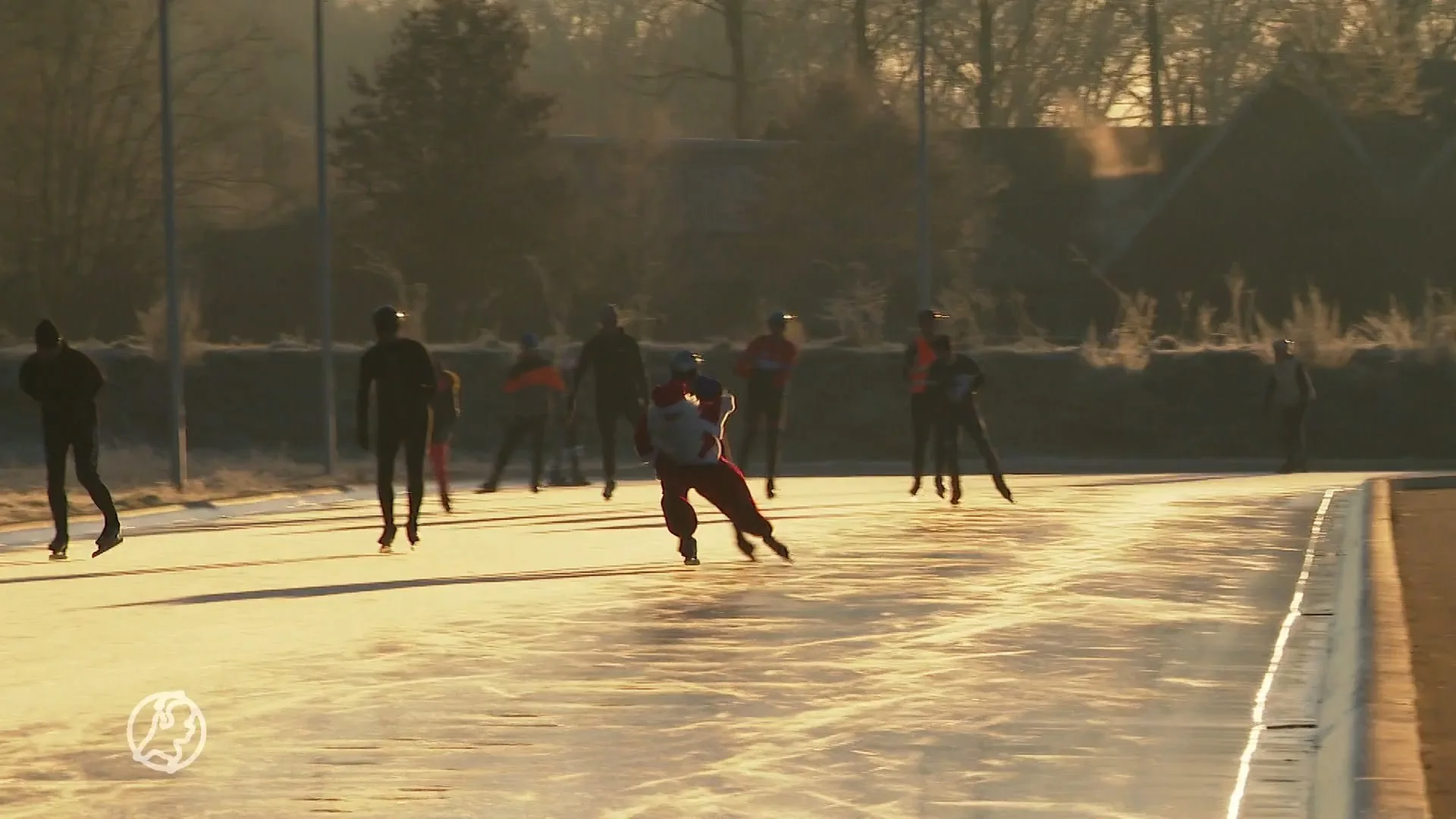 Eerste matige vorst en dat betekent schaatsen op natuurijs!