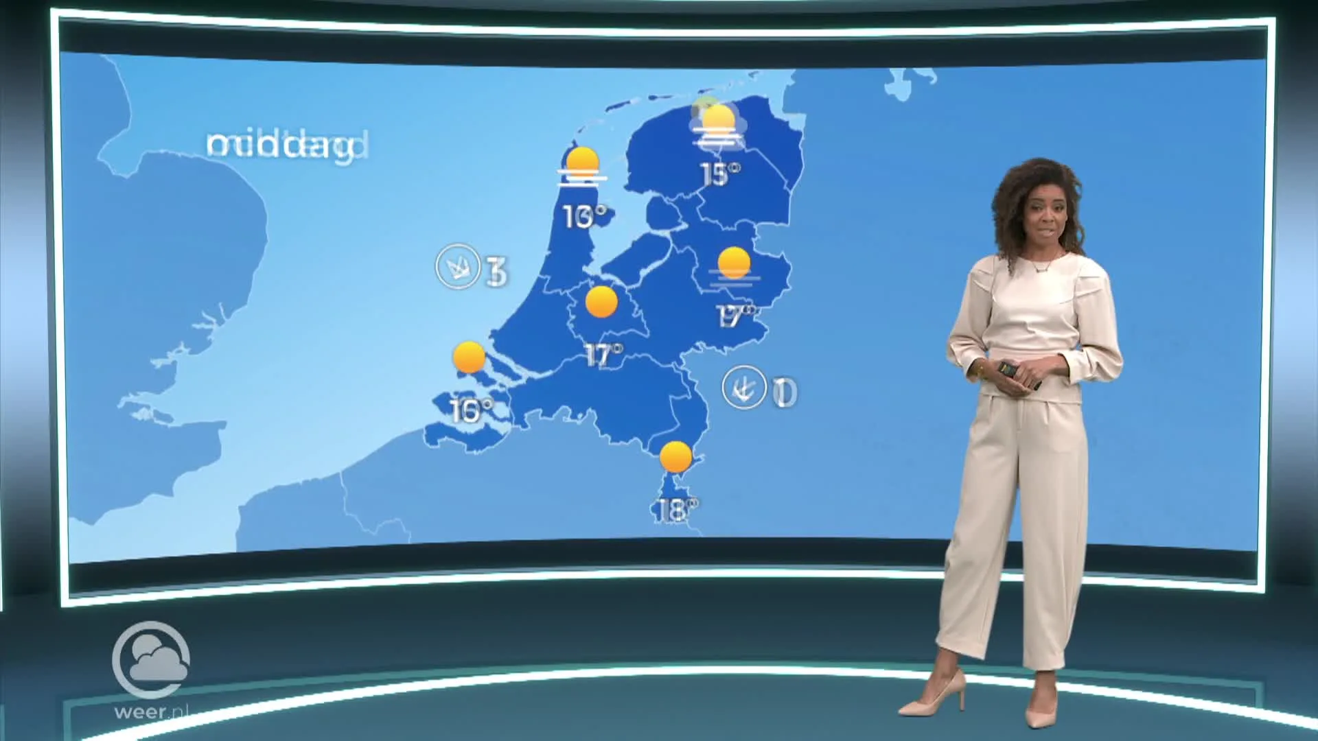 Weerbericht vrijdag 25 maart