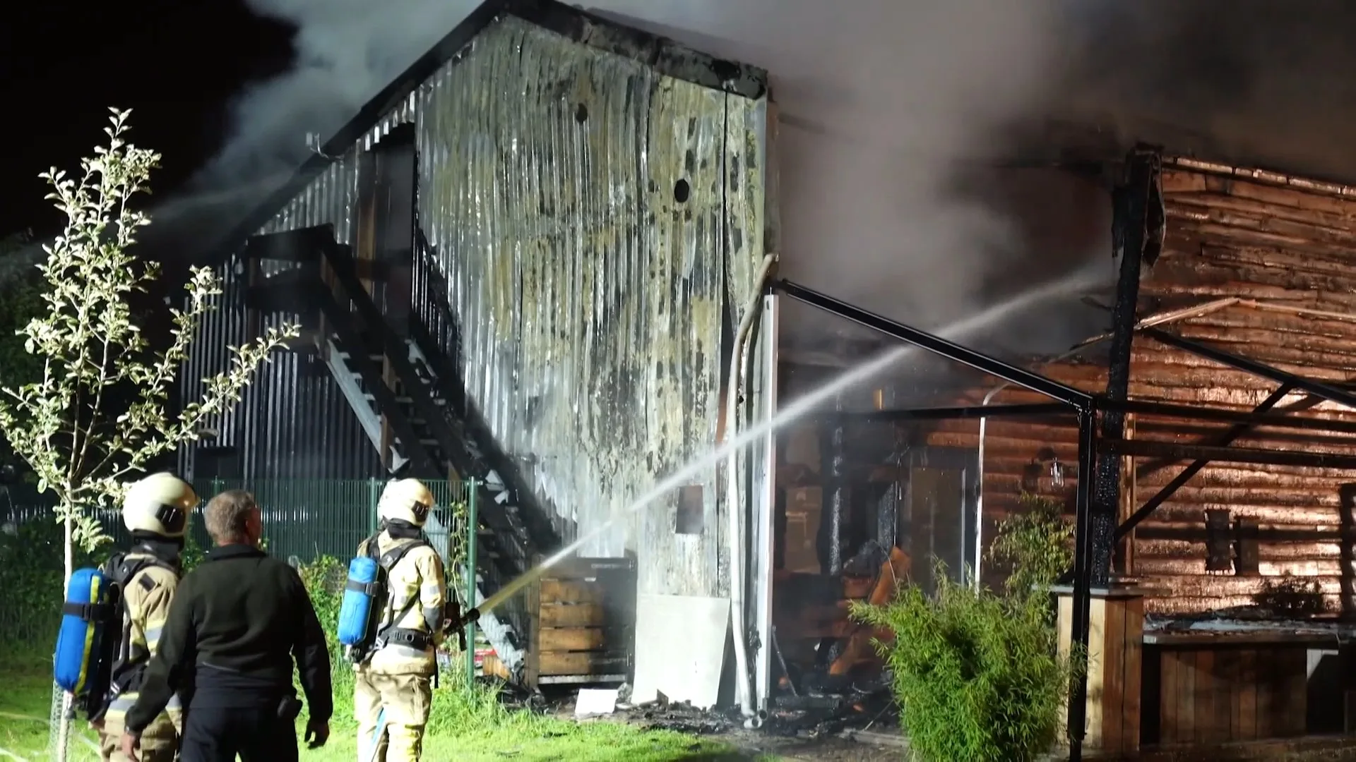 Forse brand dupeert Bunnikse camping aan het begin van de zomervakantie