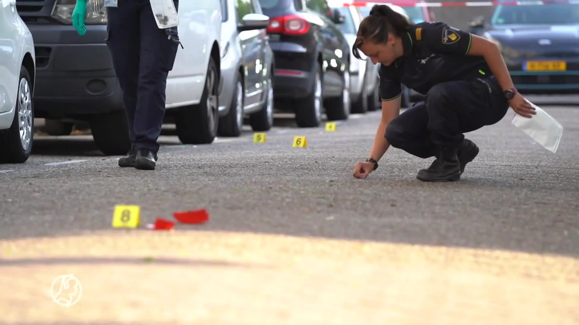 Schade aan portiekflat na ontploffing Rotterdam
