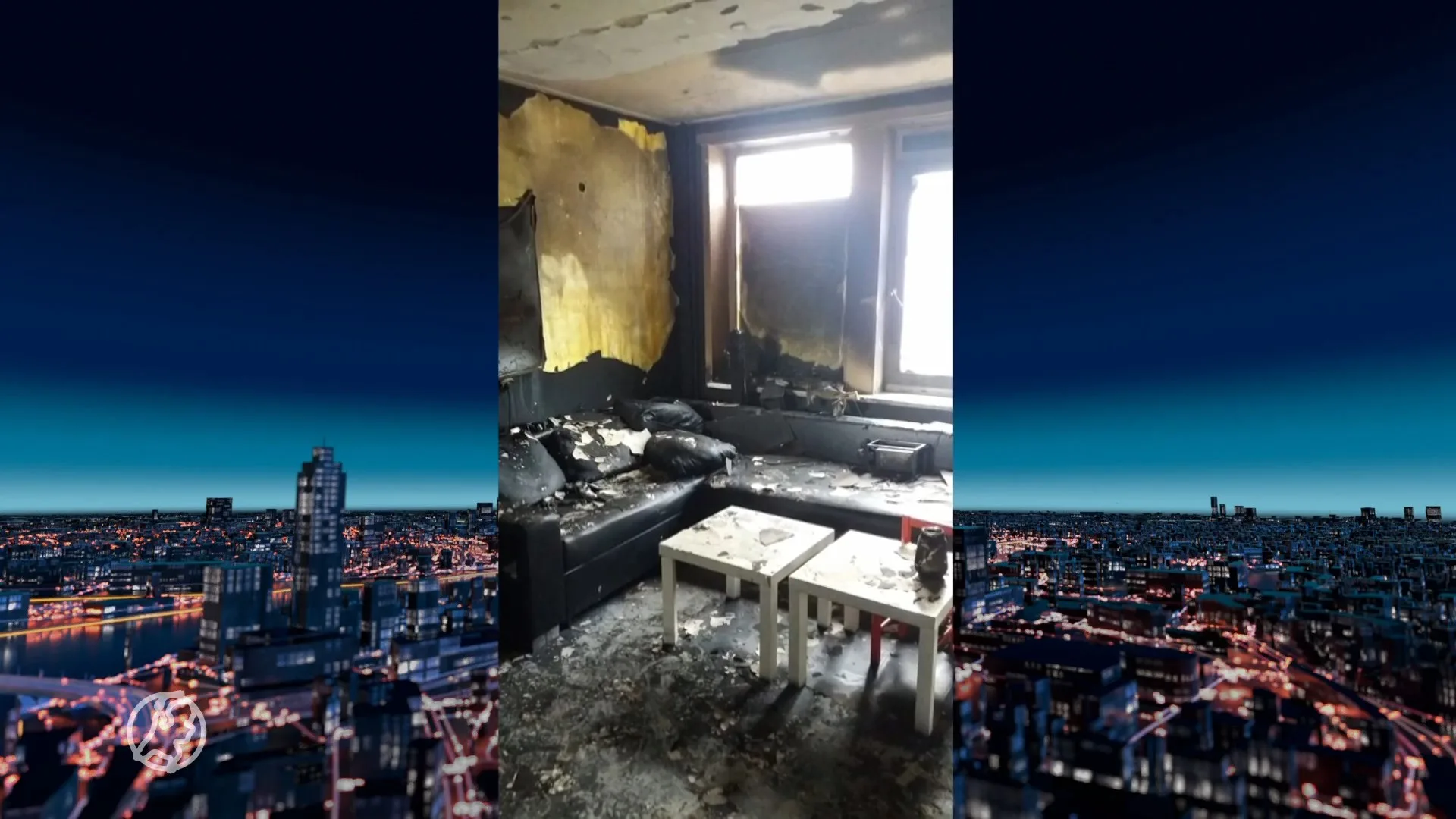 Chiara en haar kinderen danken leven aan rookmelder nadat huis afbrandt door hoverboard