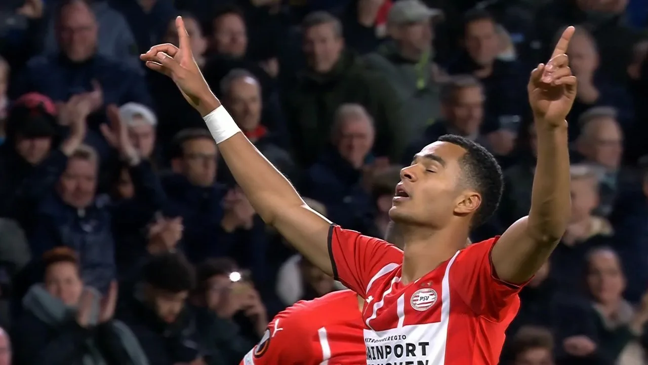 VIDEOGOAL: PSV - AS Monaco 1-1 (Gakpo)