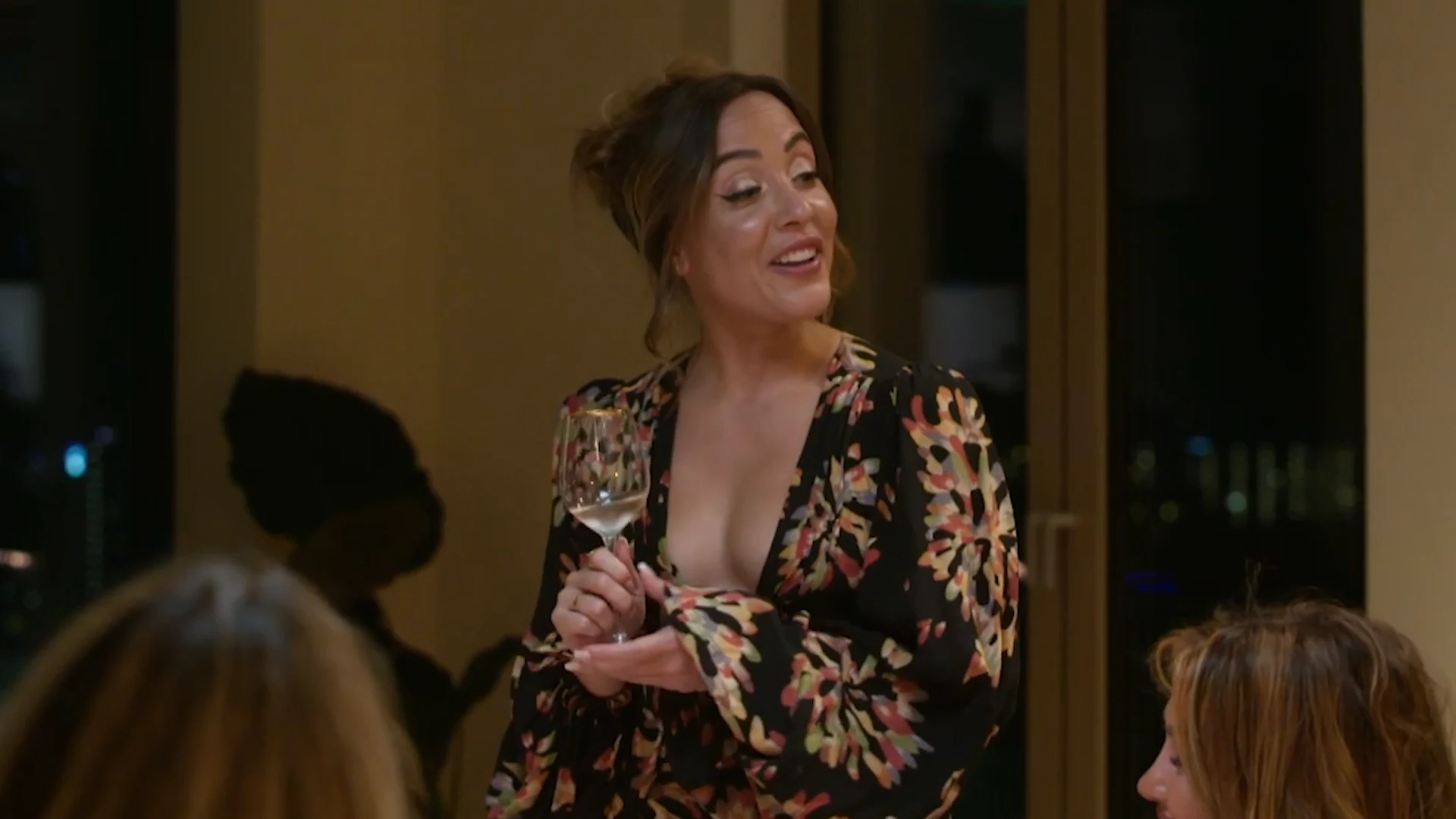 Tijdens het ETENTJE luchten de MEIDEN hun HART