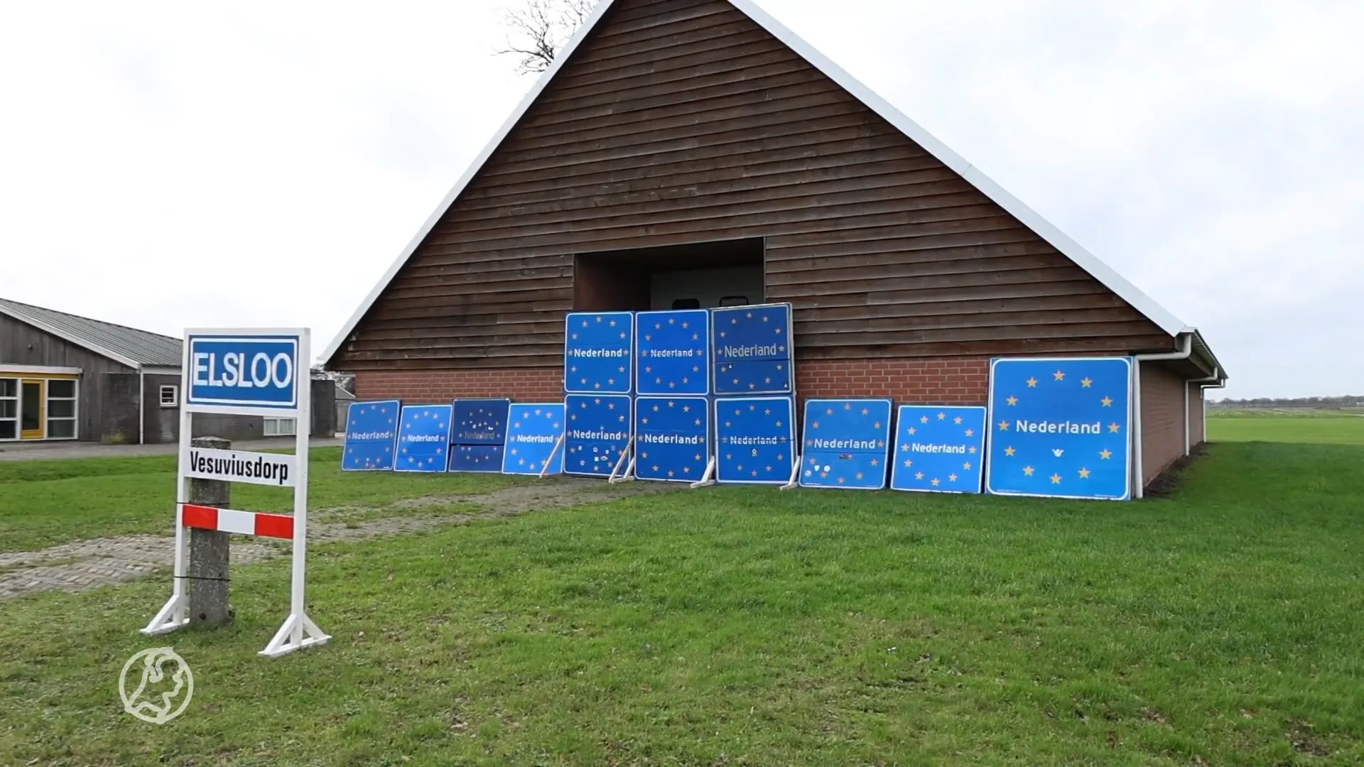Nederlandse grensborden ineens verdwenen