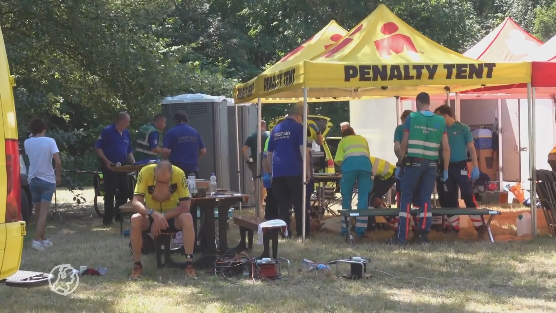 90 mensen bevangen door hitte