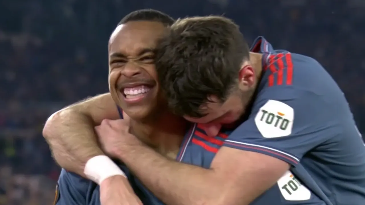 VIDEOGOAL: AS Roma - Feyenoord 1-1 (Paixao)