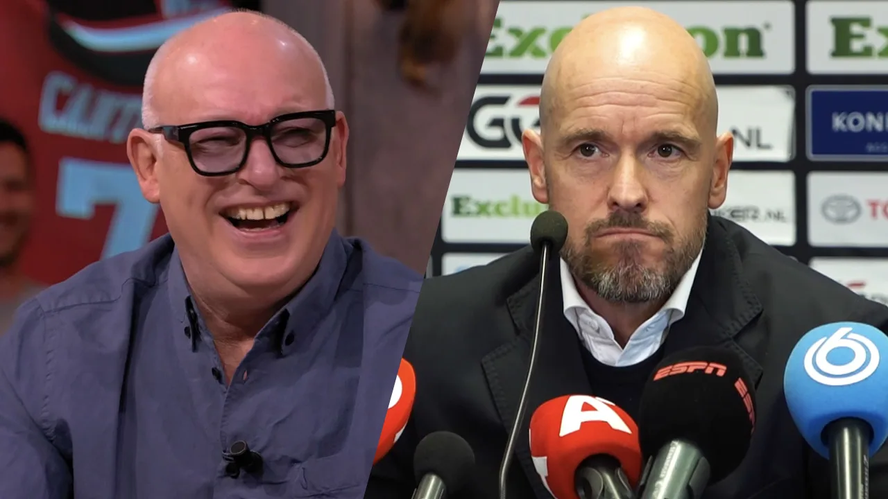 René en Valentijn genieten van Engels-sprekende Ten Hag: ‘Dit is Carlo Boszhard!’