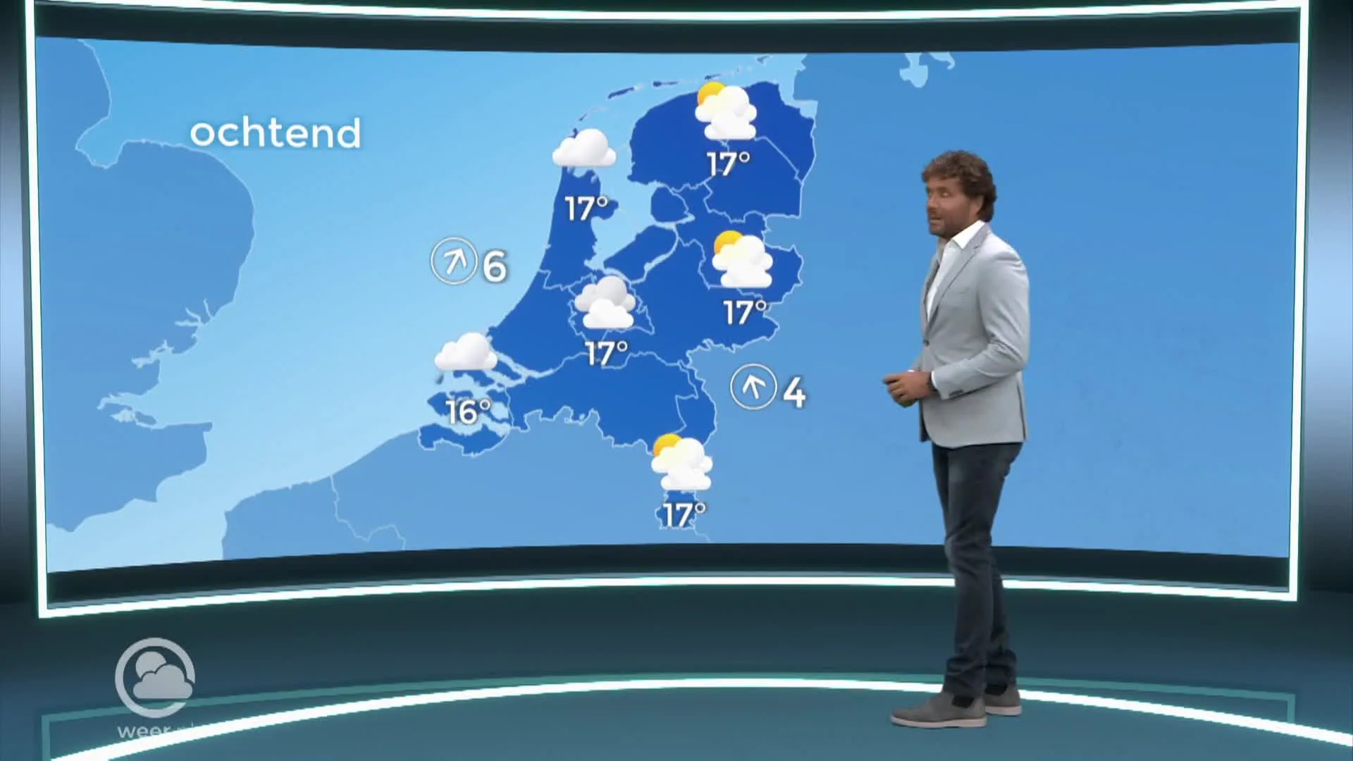 Weerbericht maandag 9 augustus 2021