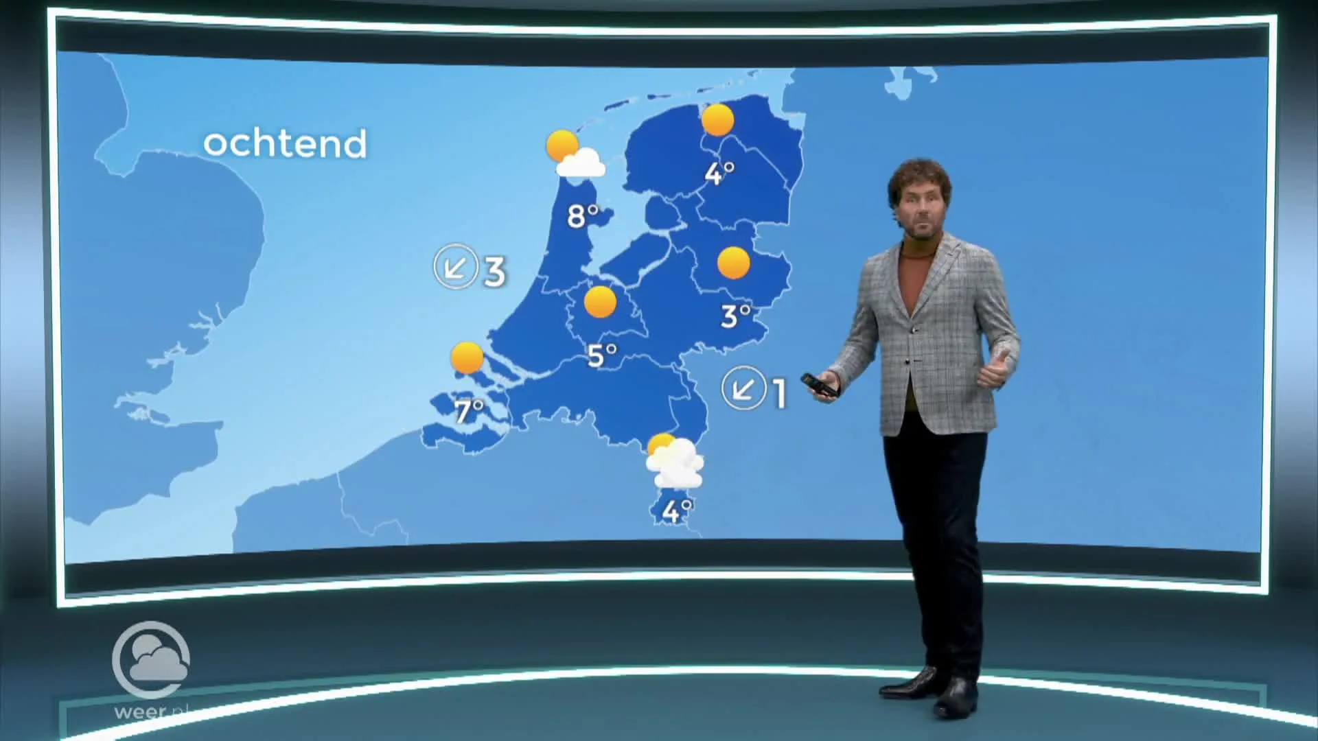 Weerbericht maandag 22 november 2021