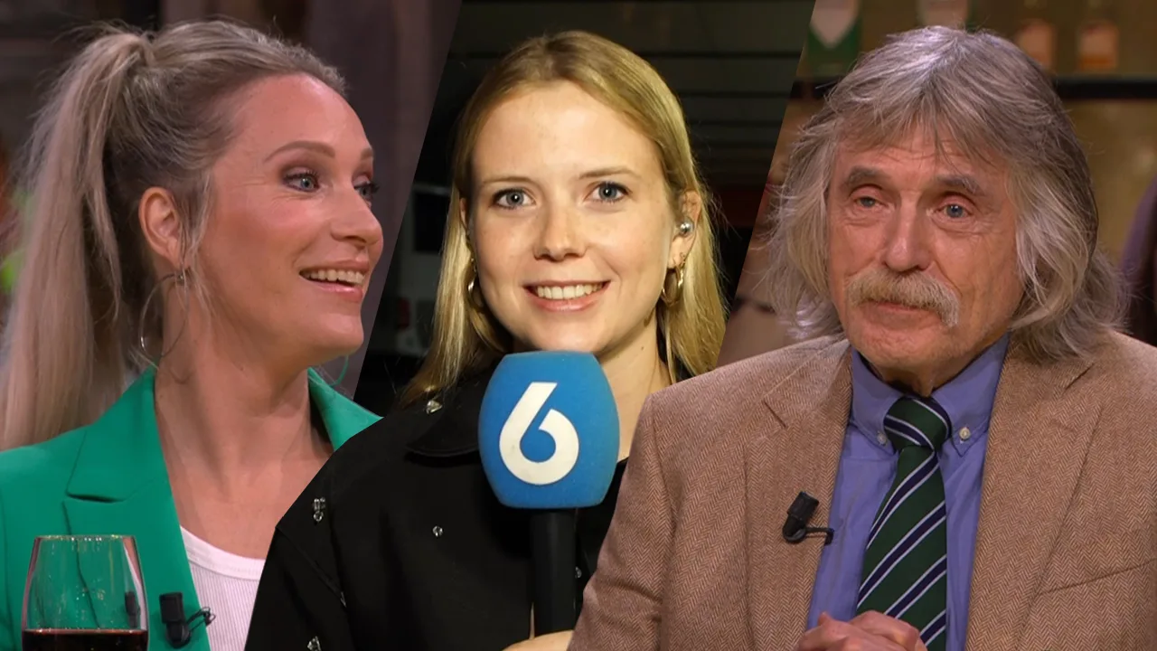 Johan lovend over speeches Hélène en Noa bij Televizier-gala: 'Deden het voortreffelijk!'