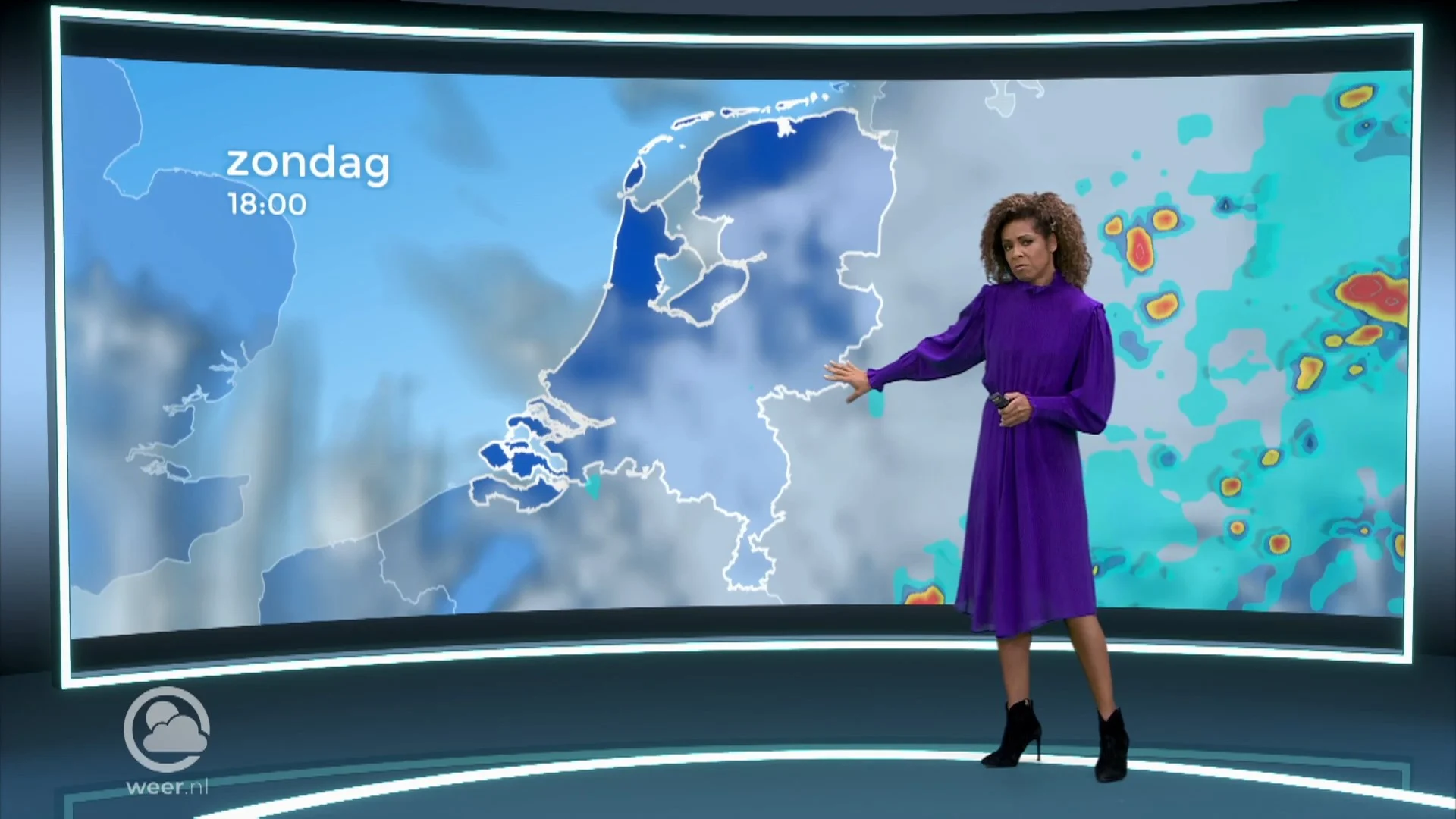 Weerbericht ochtend zondag 18 april 2021