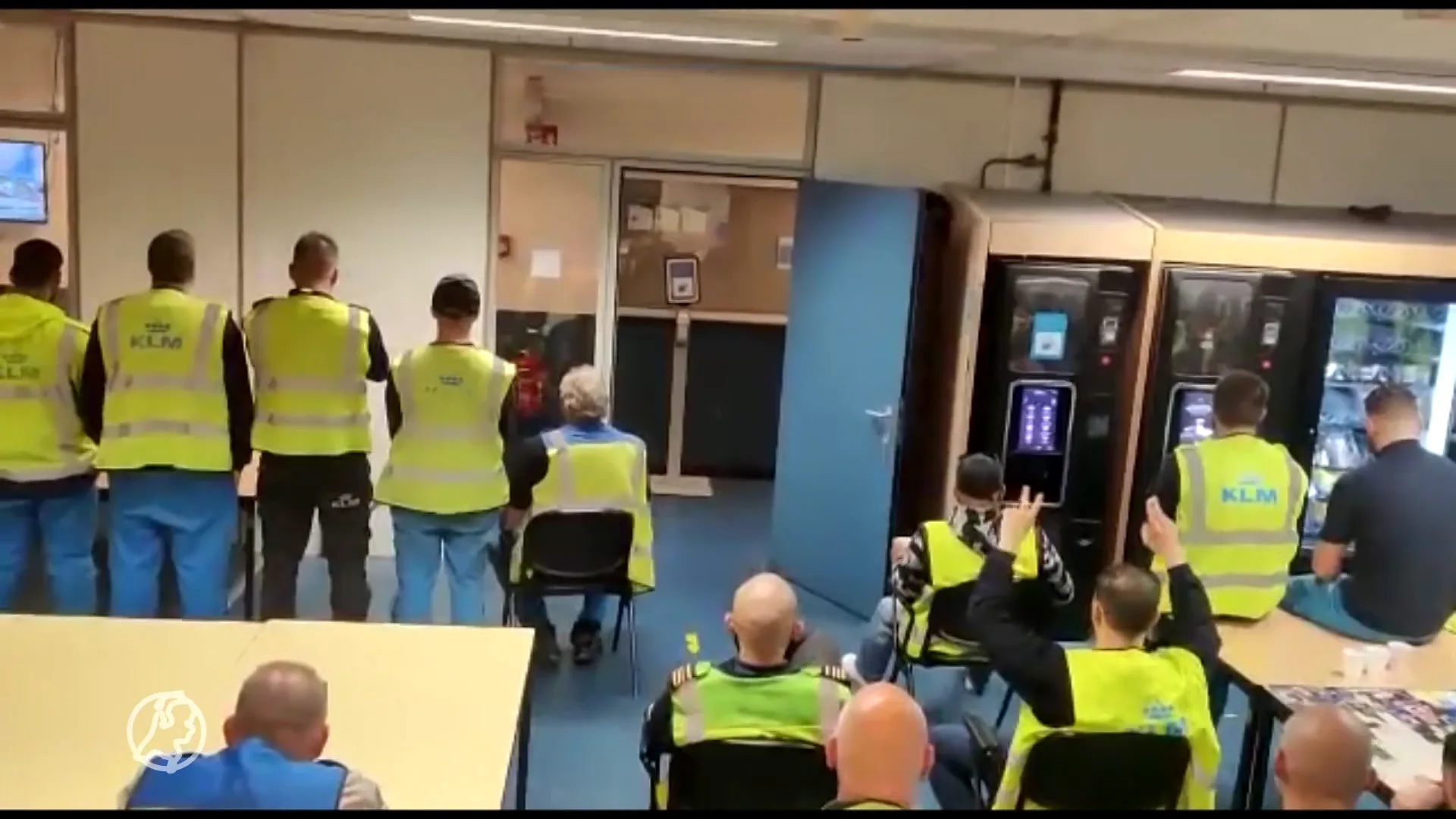 'Wilde staking' personeel KLM op Schiphol