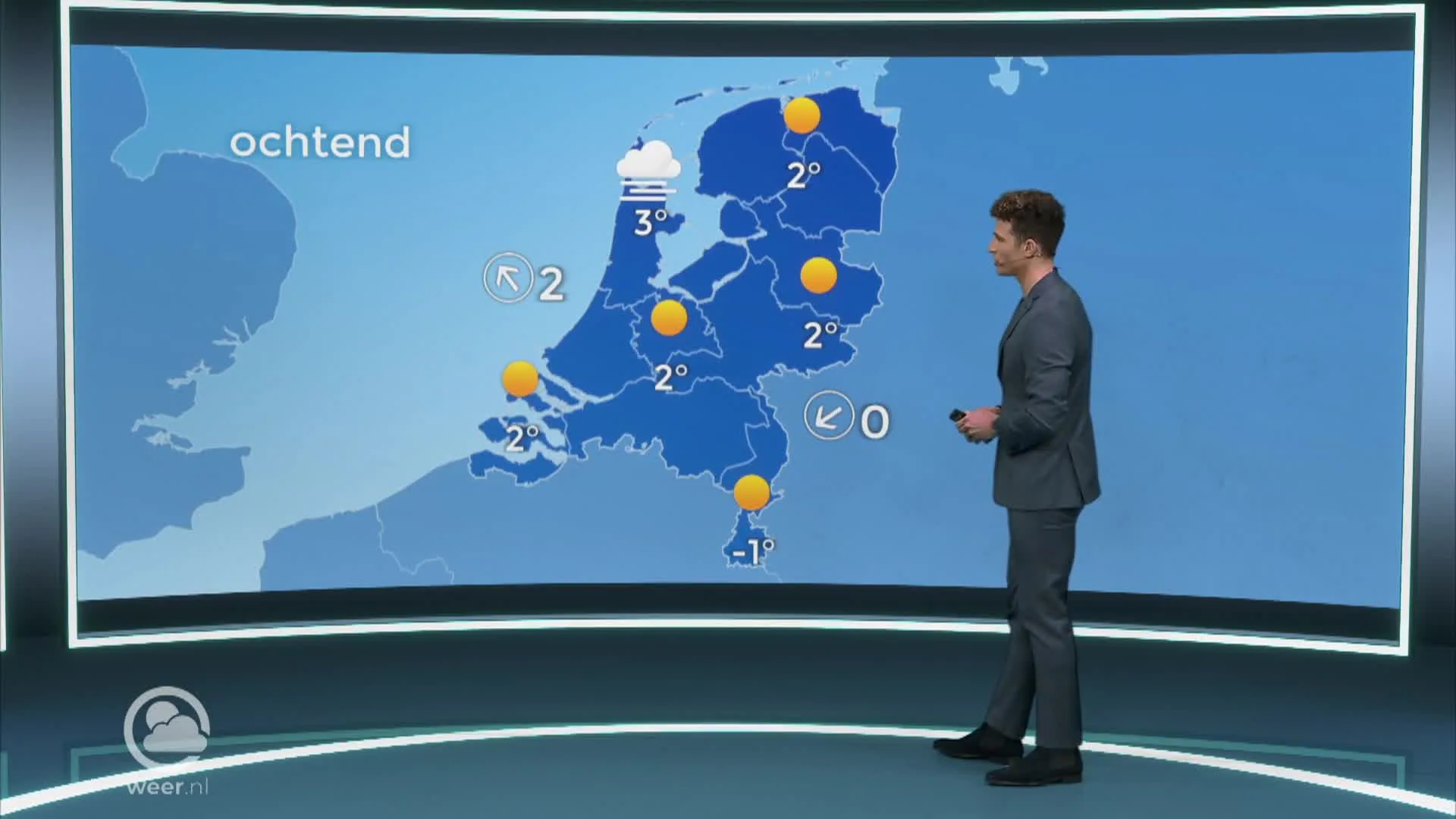 Weerbericht woensdag 1 maart