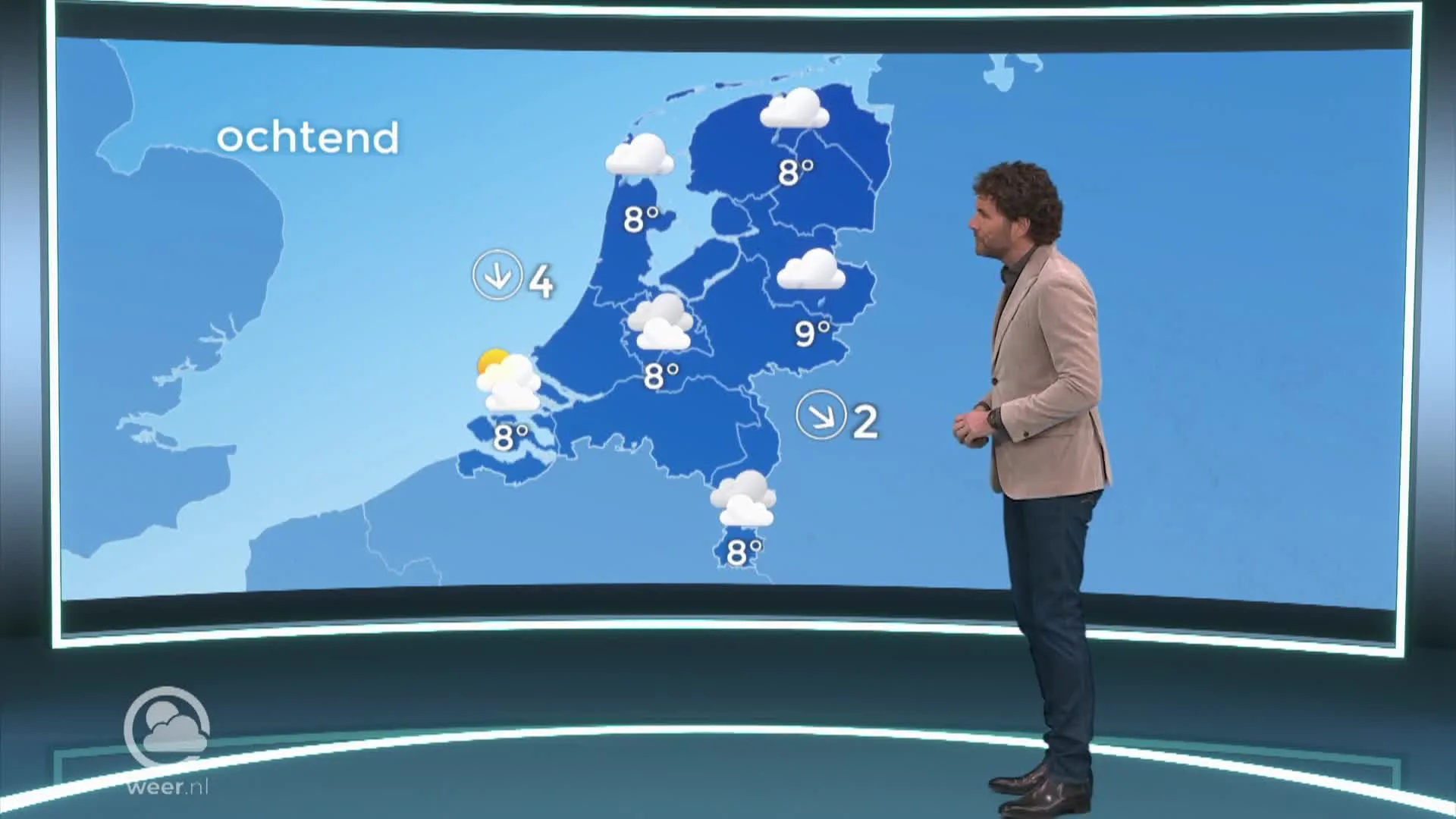 Weerbericht donderdag 23 februari
