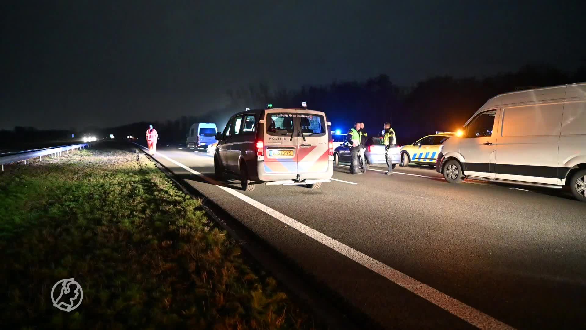 Dode en gewonde door tragisch ongeluk op A6
