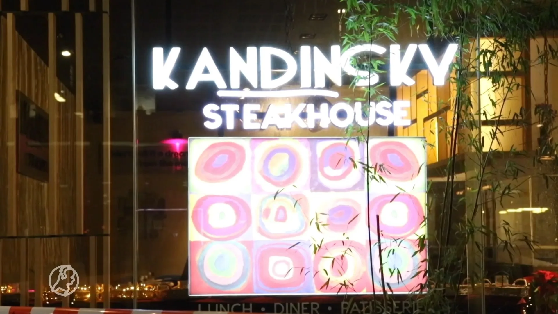 Kandinsky Steakhouse in Rotterdam beschoten