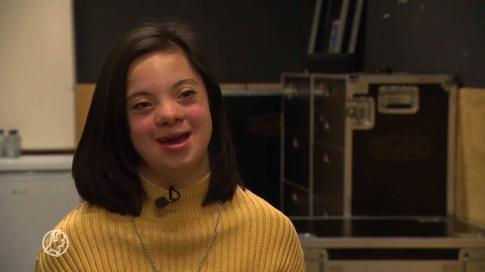 Eline (22) met het syndroom van Down treedt op als een echte popster