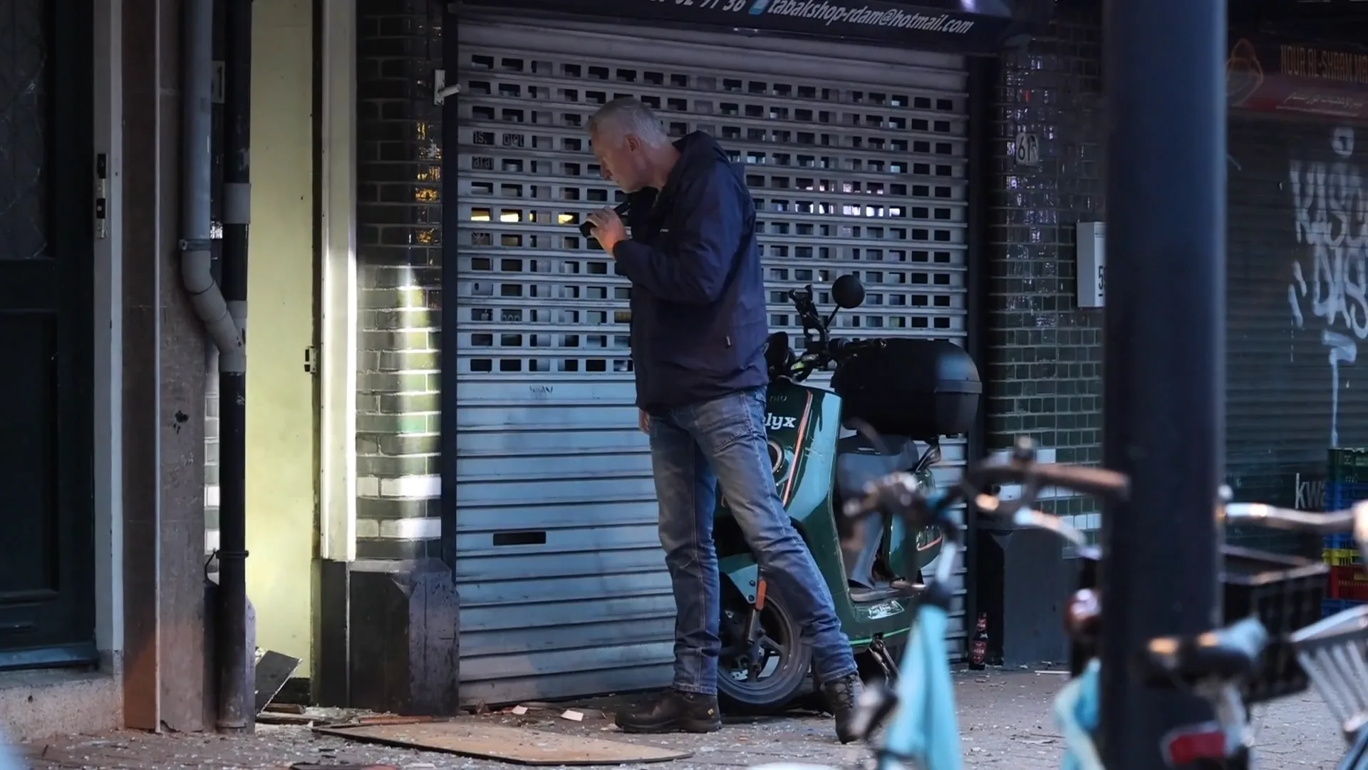 Tweede explosie in Rotterdamse straat, nu bij andere tabakshop