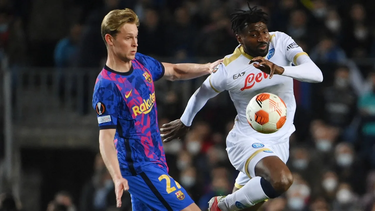 Samenvatting FC Barcelona - Napoli (Play-Offs Europa League)