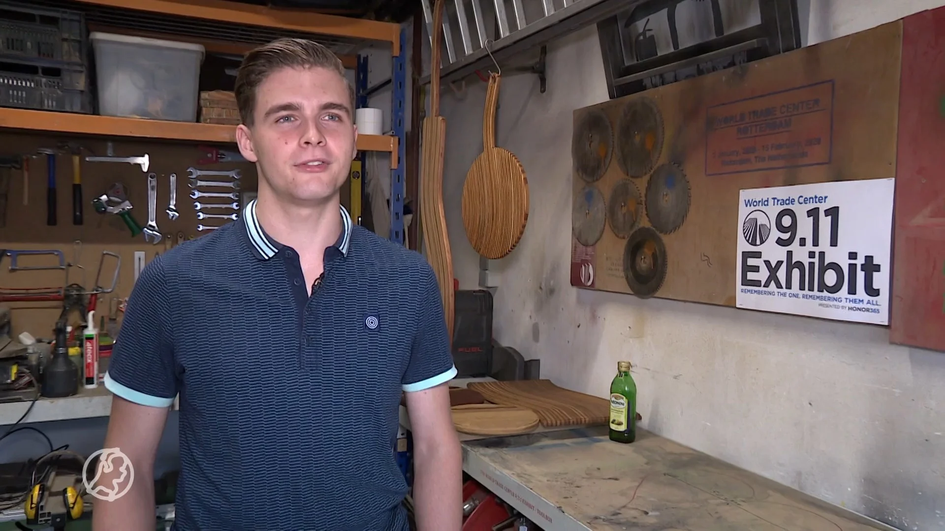 Daan (20) is zijn nagebouwde WTC kwijt aan de Amerikanen