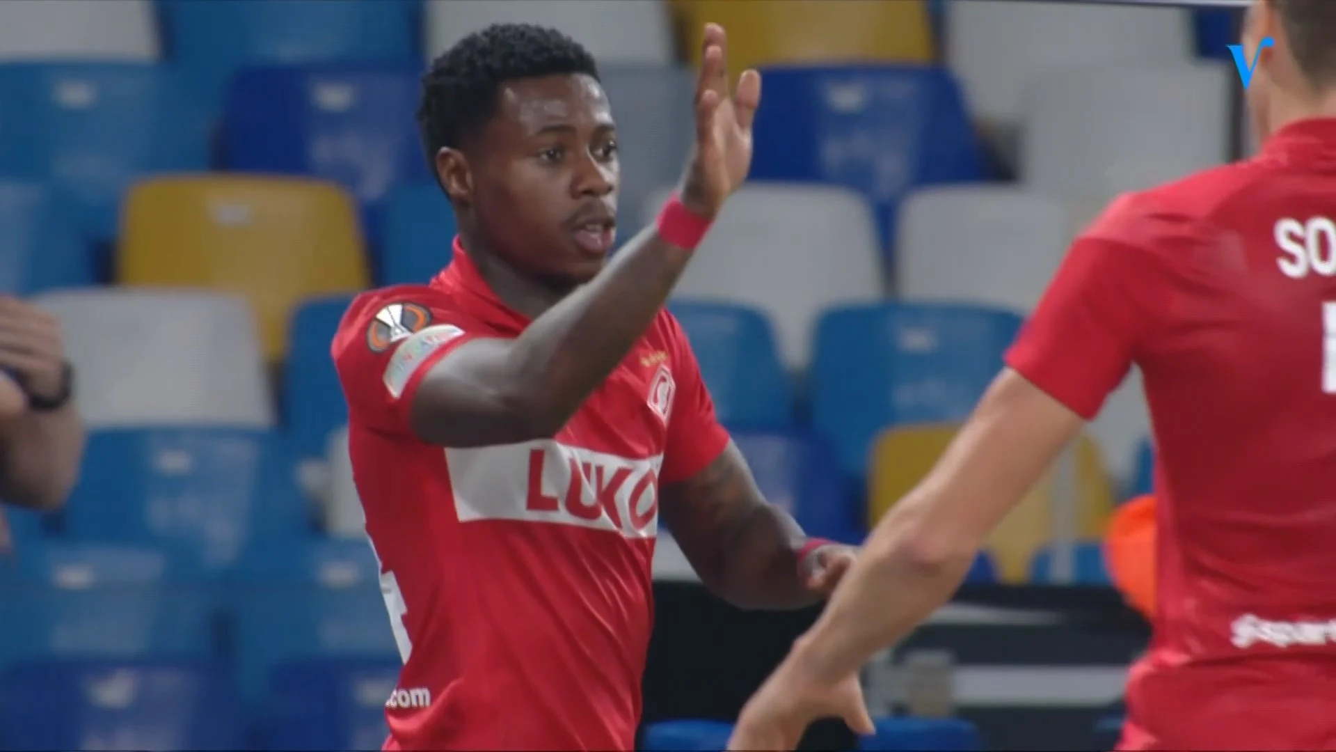 VIDEOGOAL: Napoli - Spartak Moskou 1-1 (Promes)
