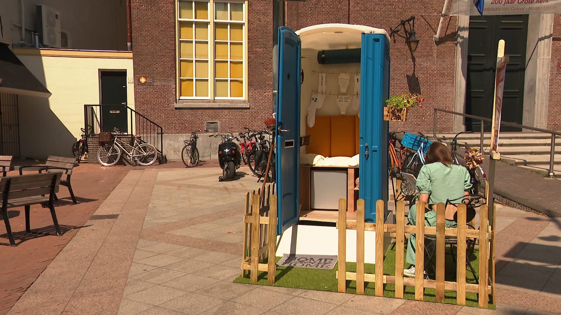 Hoge (woning)nood in Den Bosch: het enige betaalbare huis is een Dixi