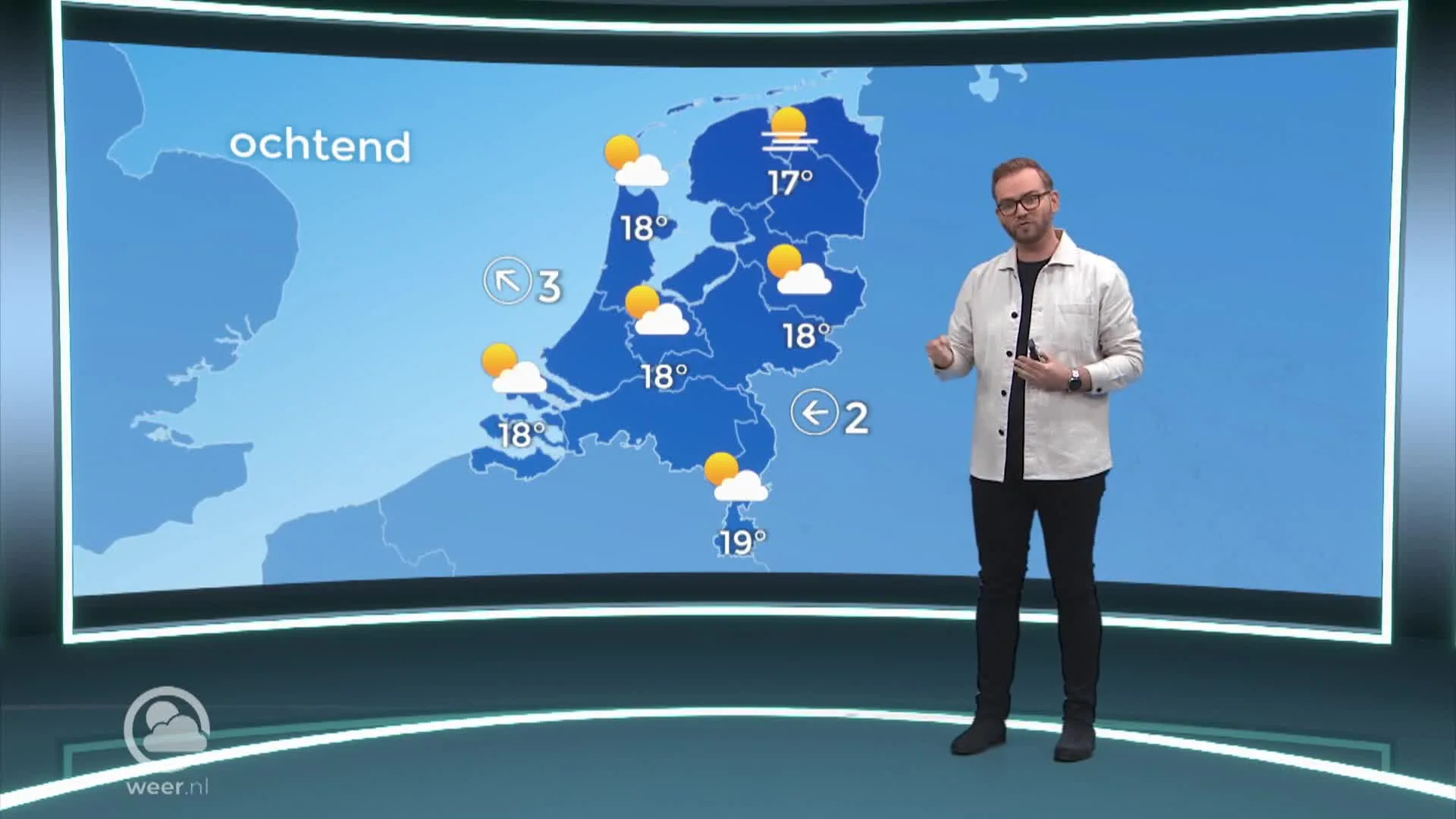 Weerbericht maandag 4 september 2023